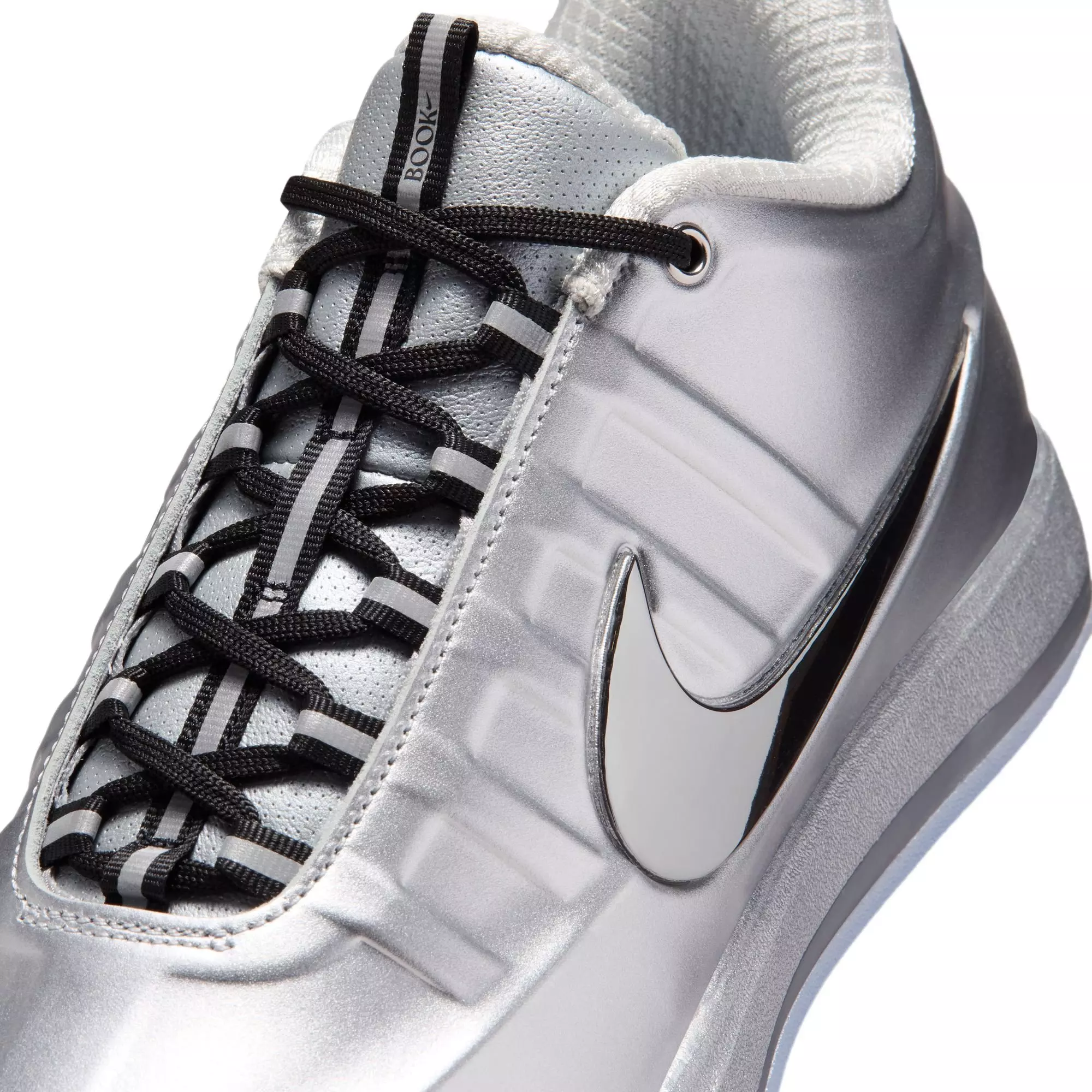 Nike Book 2 "Iron Fist" Men's Basketball Shoe - METALLIC SILVER/BLACK