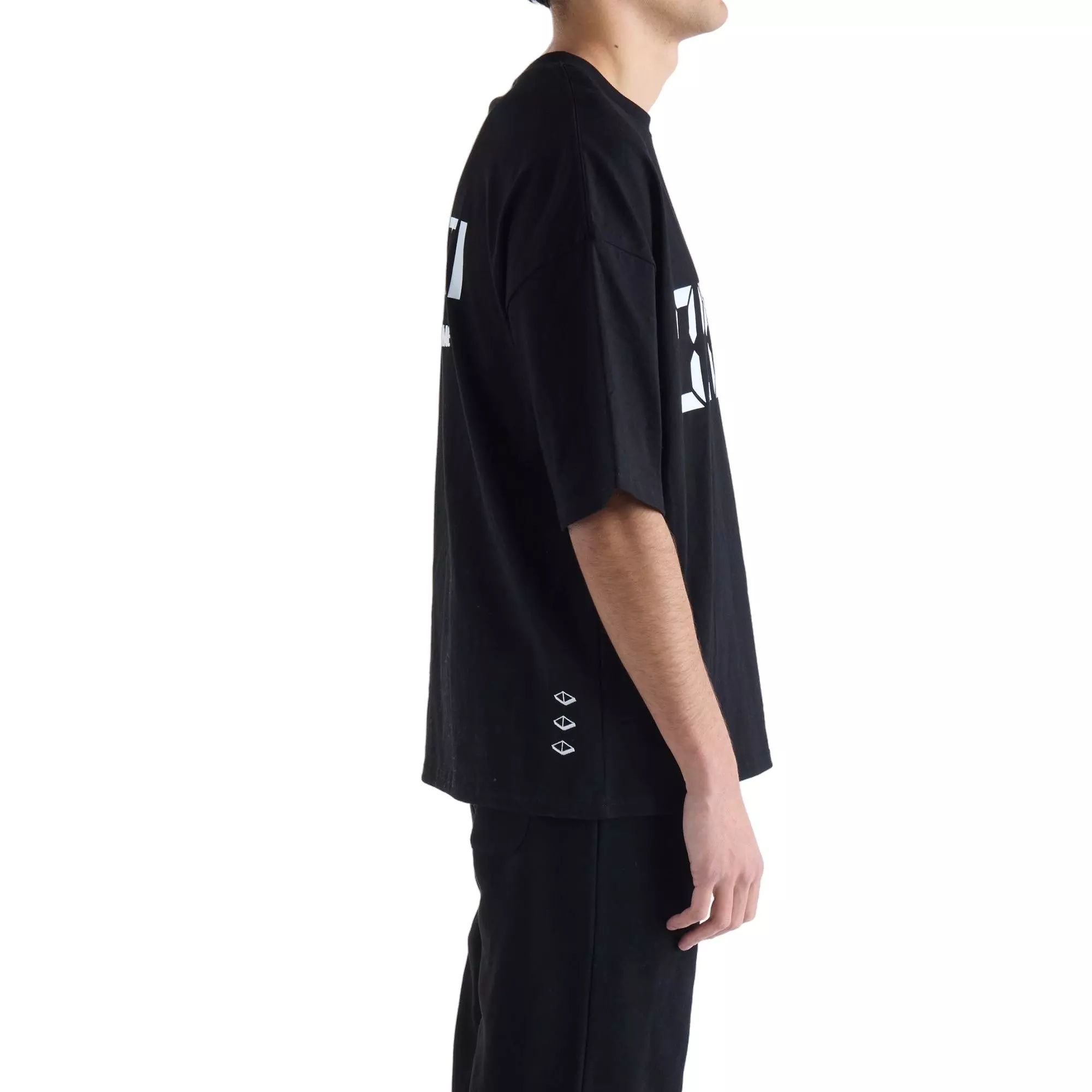 VOUSETI Men's Us Against Time Tee - Black - BLACK