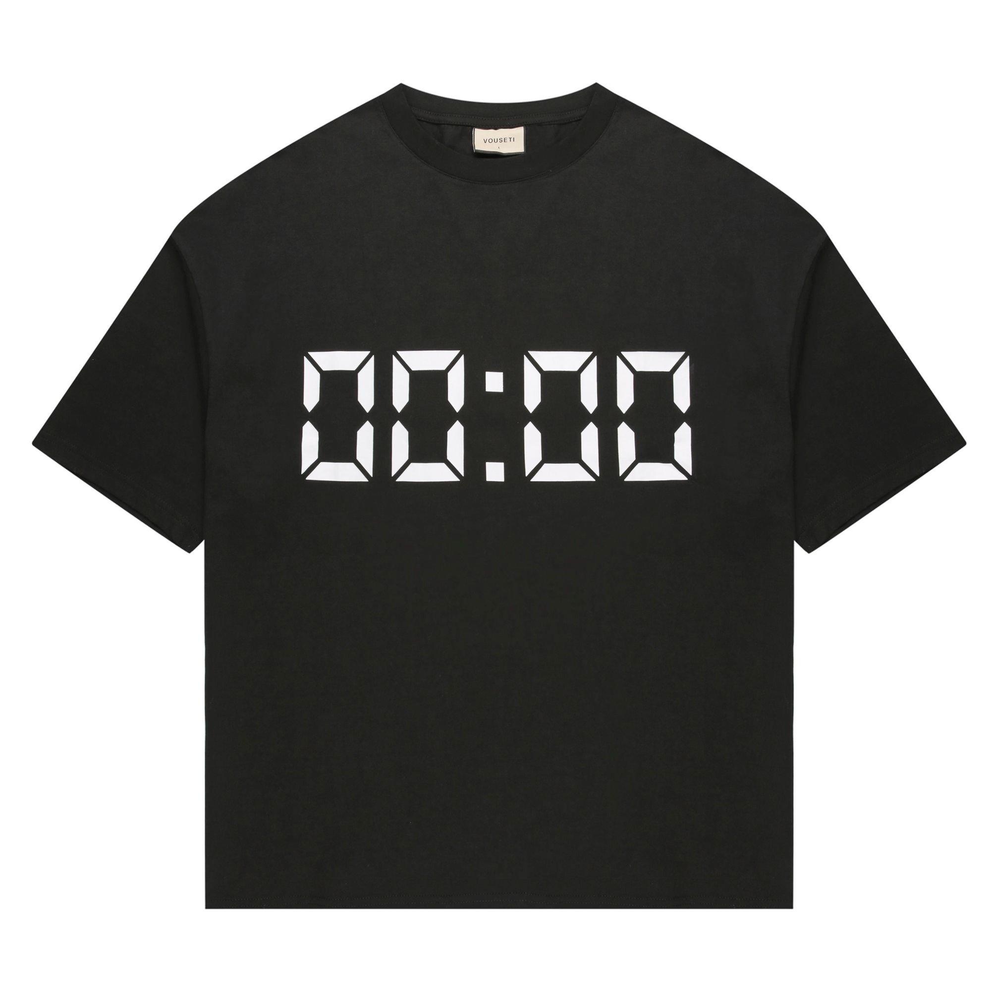 VOUSETI Men's Us Against Time Tee - Black - BLACK Thumbnail View 6
