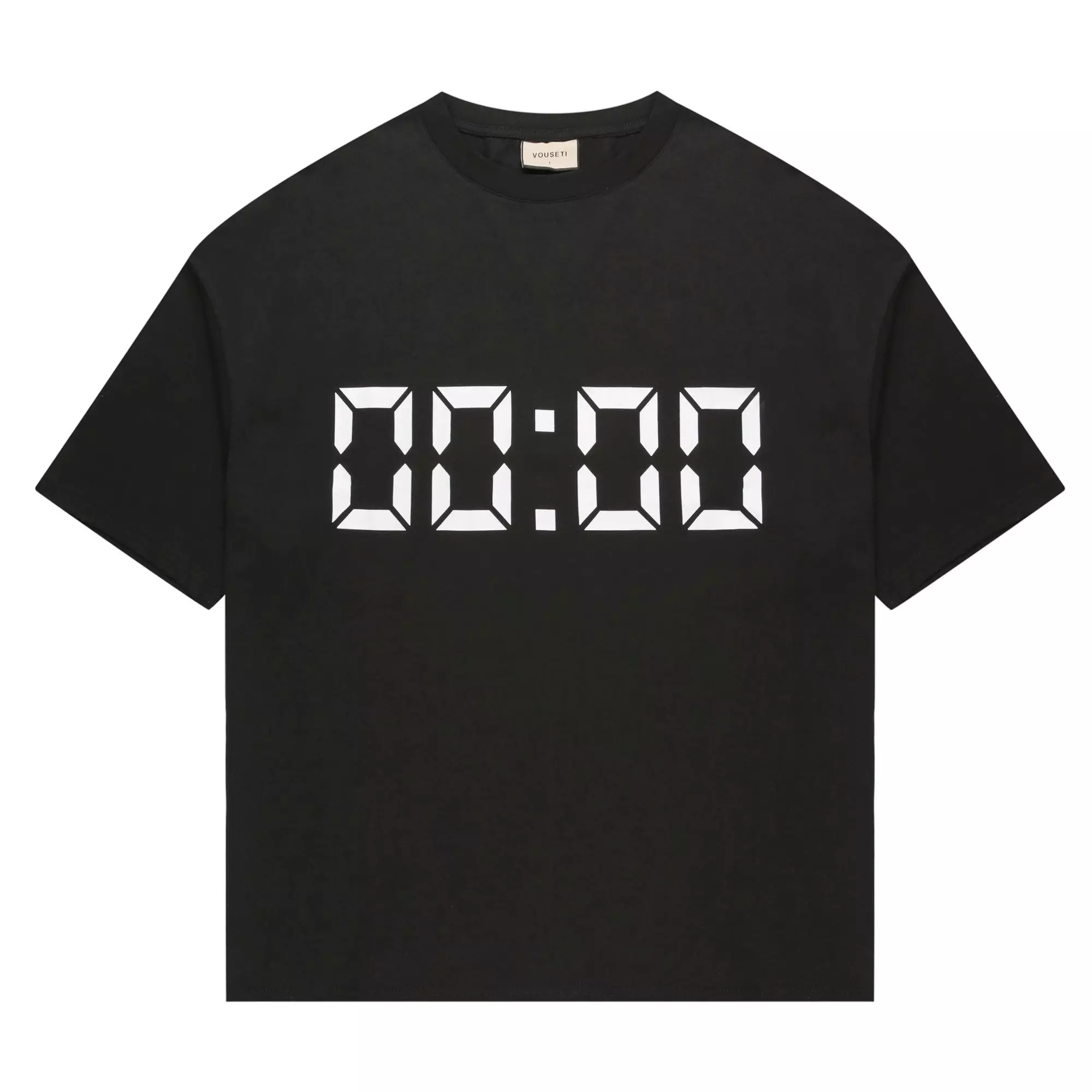 VOUSETI Men's Us Against Time Tee - Black - BLACK