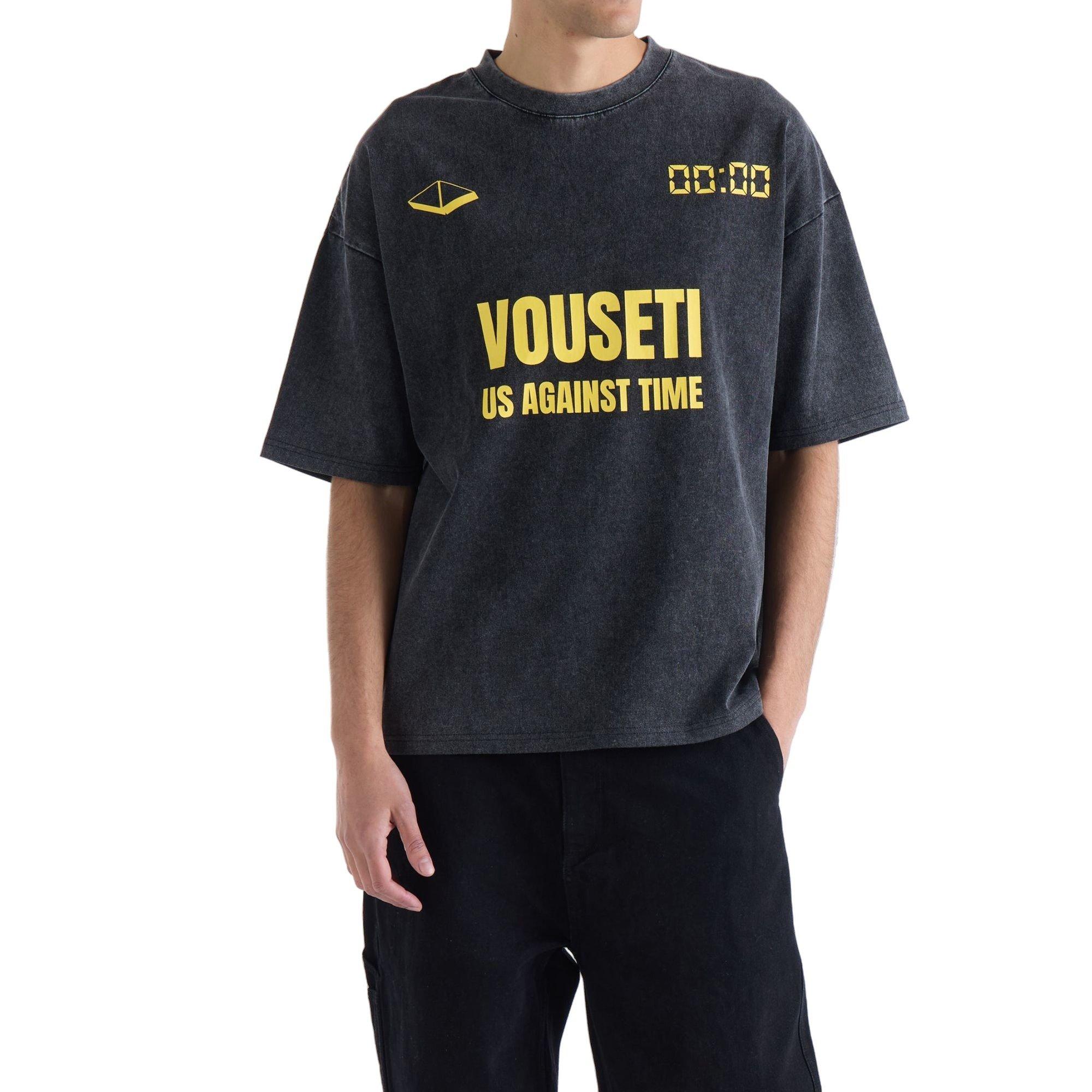 VOUSETI Men's Believe Tee - Black - BLACK Thumbnail View 4