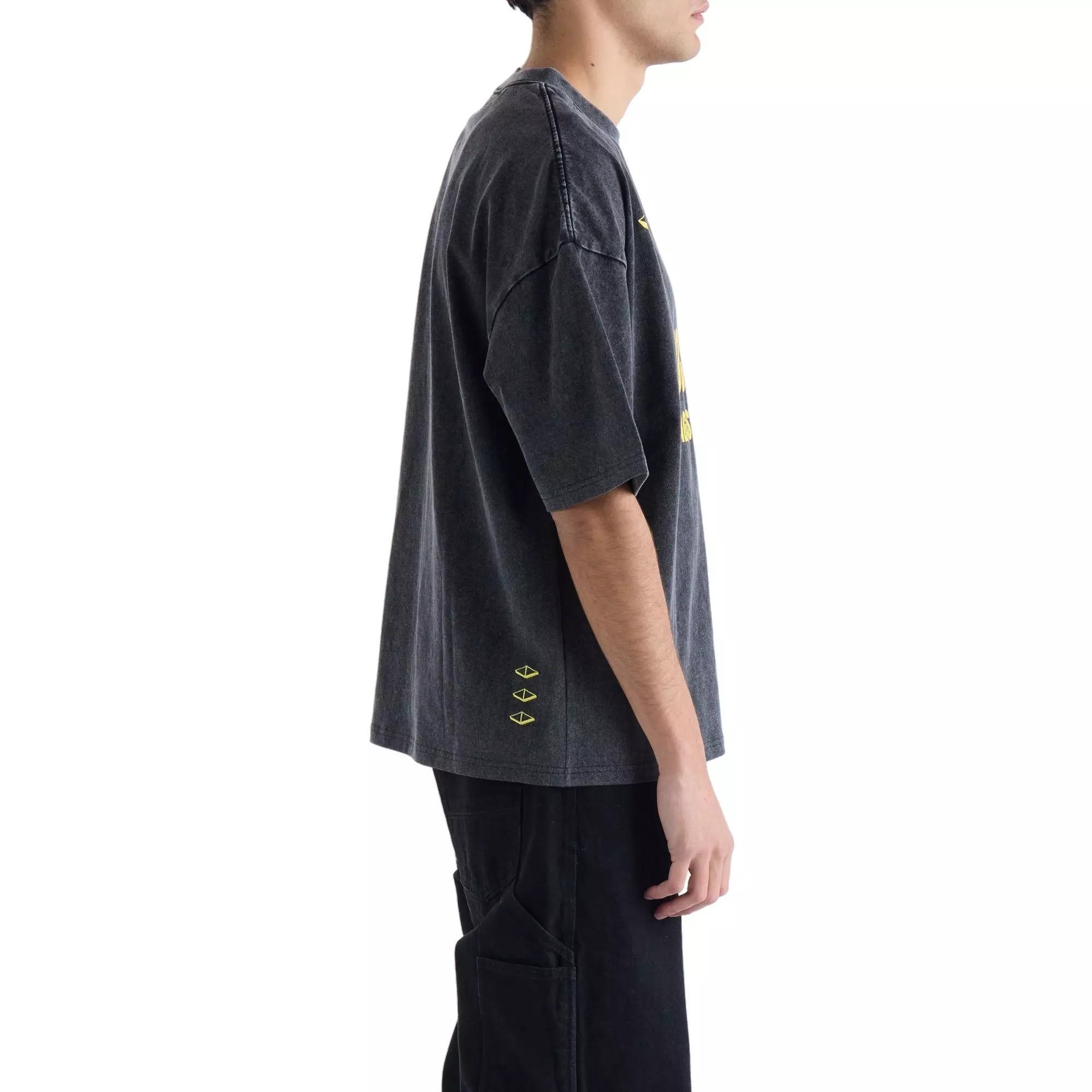 VOUSETI Men's Believe Tee - Black - BLACK