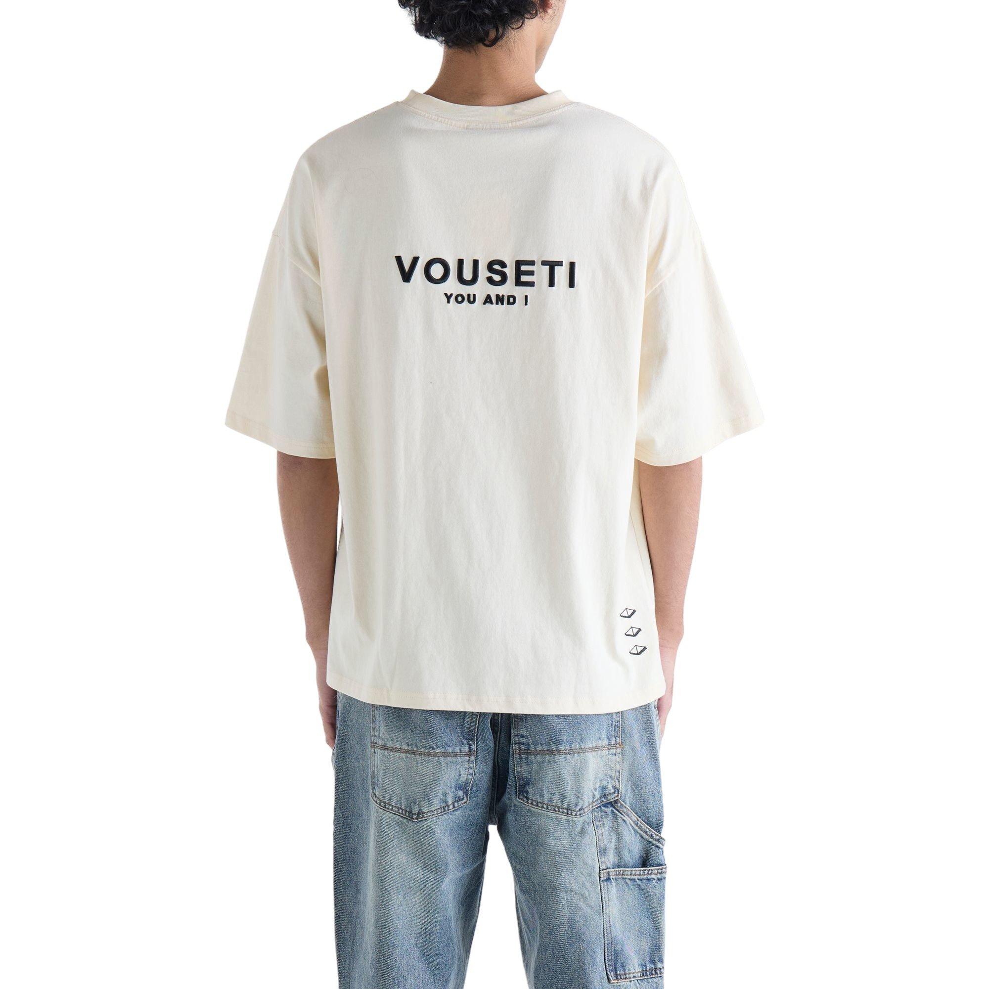VOUSETI Men's OG Tee - Natural - CREAM Thumbnail View 2