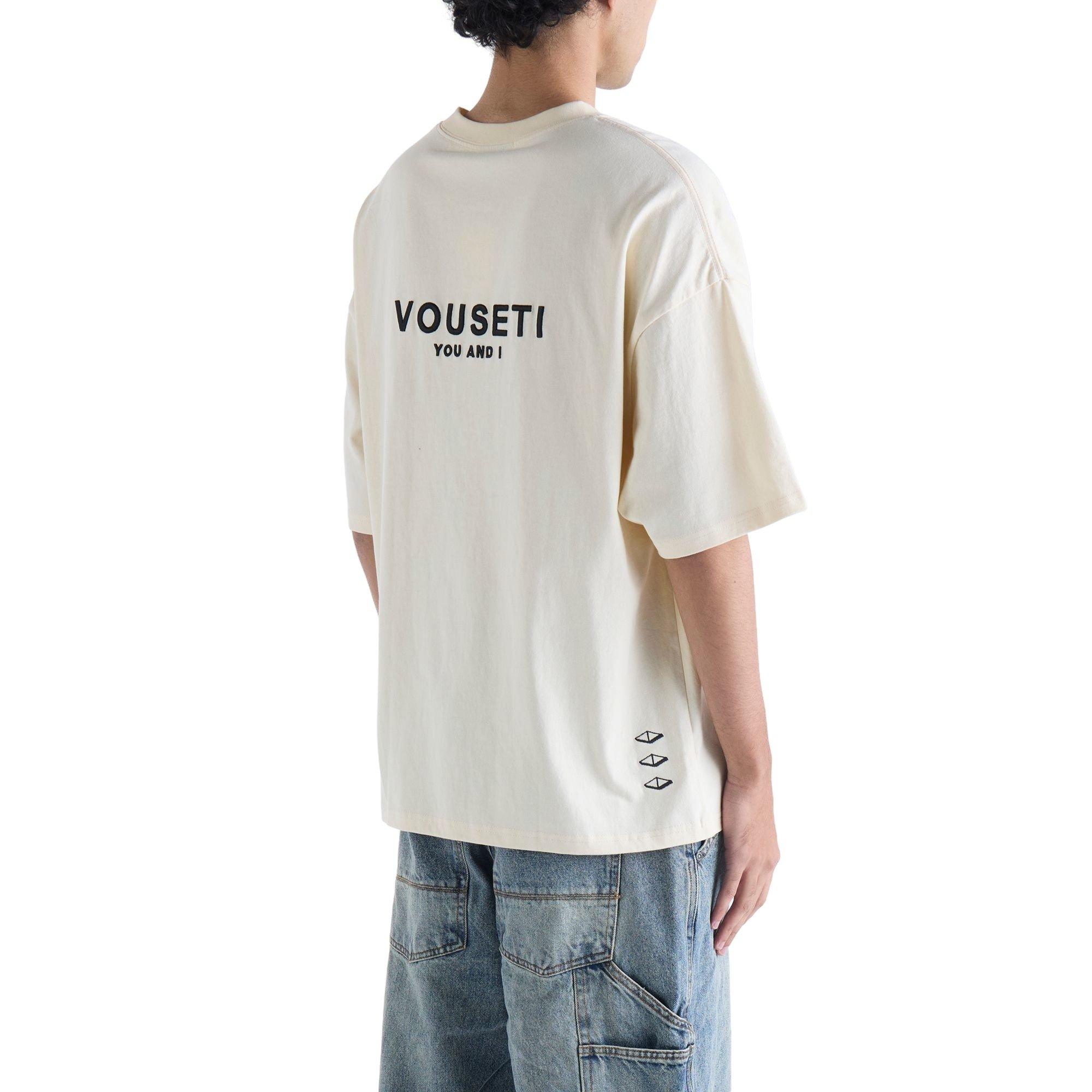 VOUSETI Men's OG Tee - Natural - CREAM Thumbnail View 6