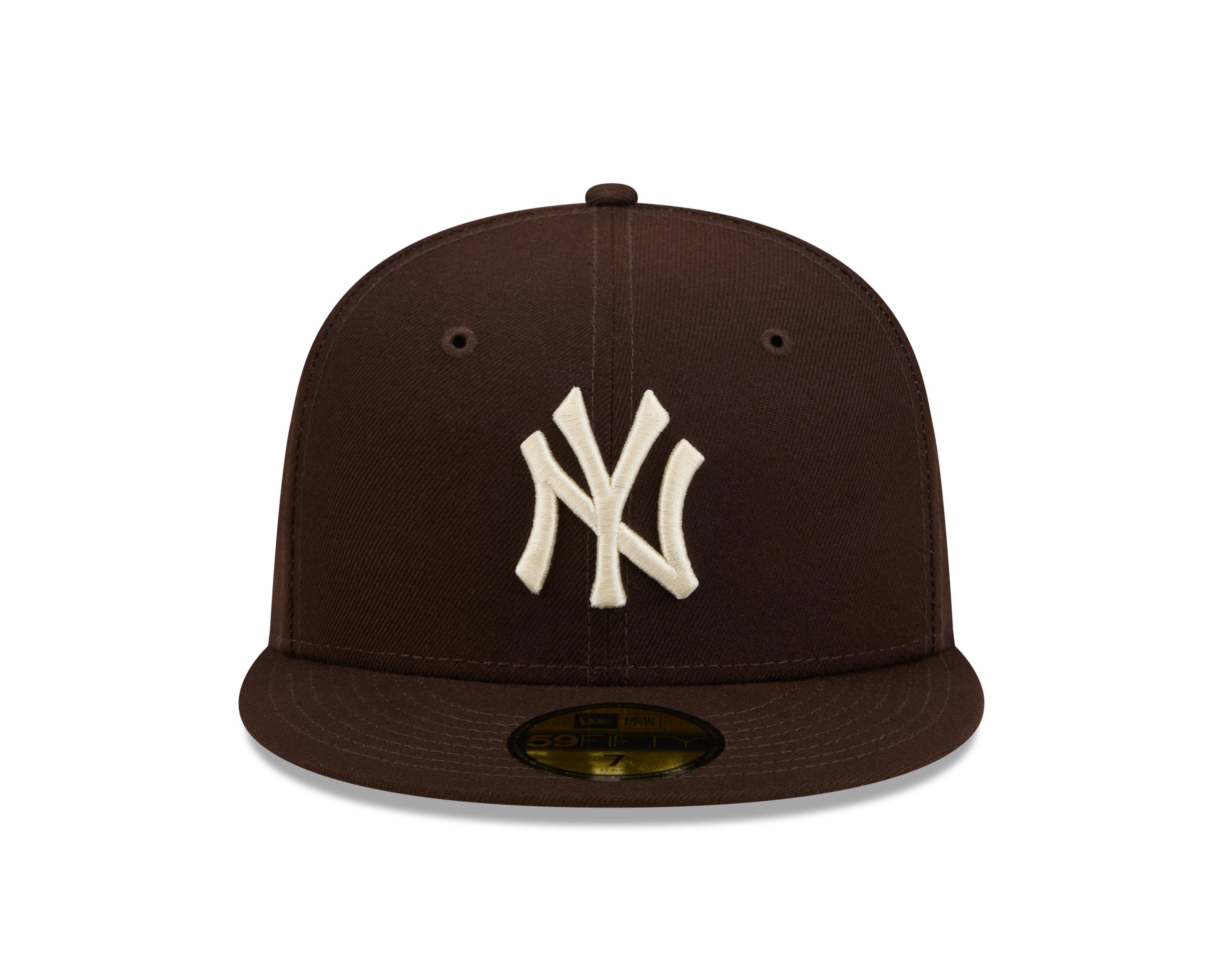 New Era New York Yankees 59FIFTY Fresh Pack Fitted Hat-Brown - BROWN Thumbnail View 3