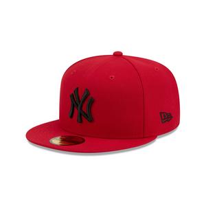 New Era New York Yankees 59FIFTY Fresh Pack Fitted Hat-Red/Black