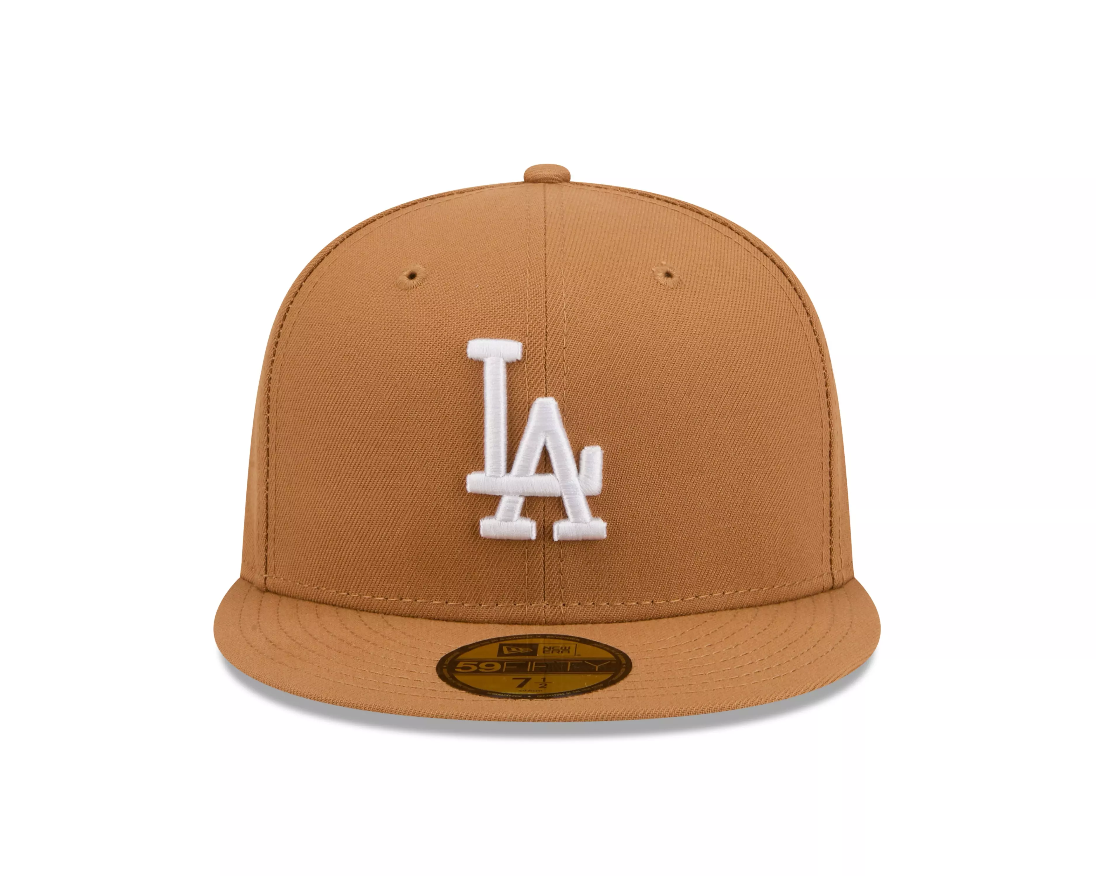 New Era Los Angeles Dodgers 59FIFTY Fresh Pack Fitted Hat-Wheat - WHEAT