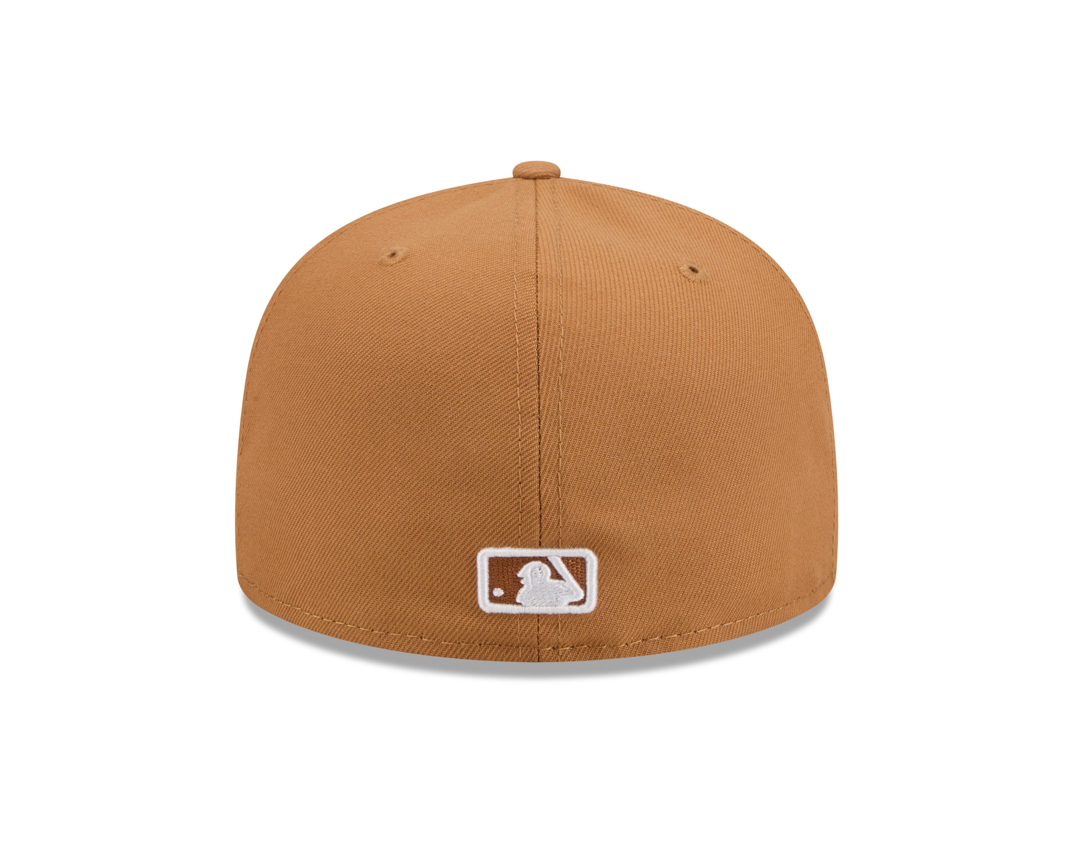 New Era Los Angeles Dodgers 59FIFTY Fresh Pack Fitted Hat-Wheat - WHEAT Thumbnail View 4