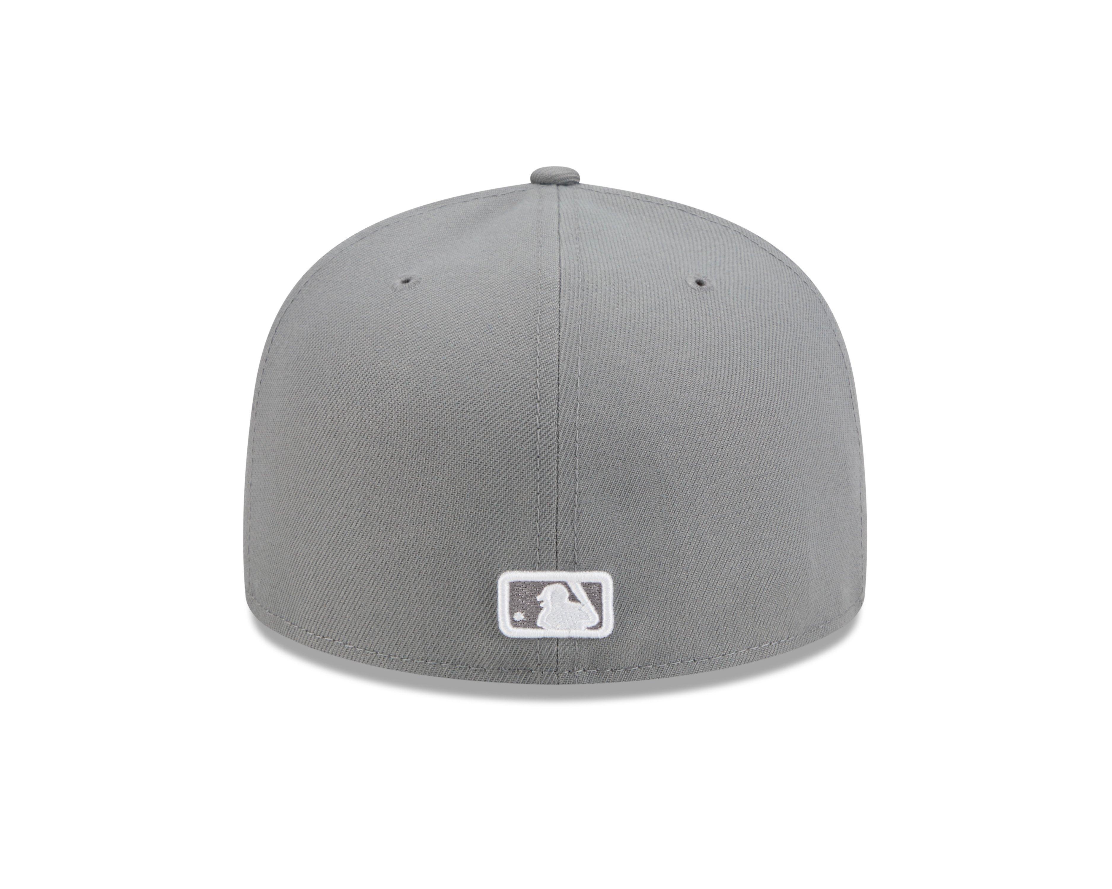 New Era New York Yankees 59FIFTY Fresh Pack Fitted Hat-Grey - GREY Thumbnail View 4