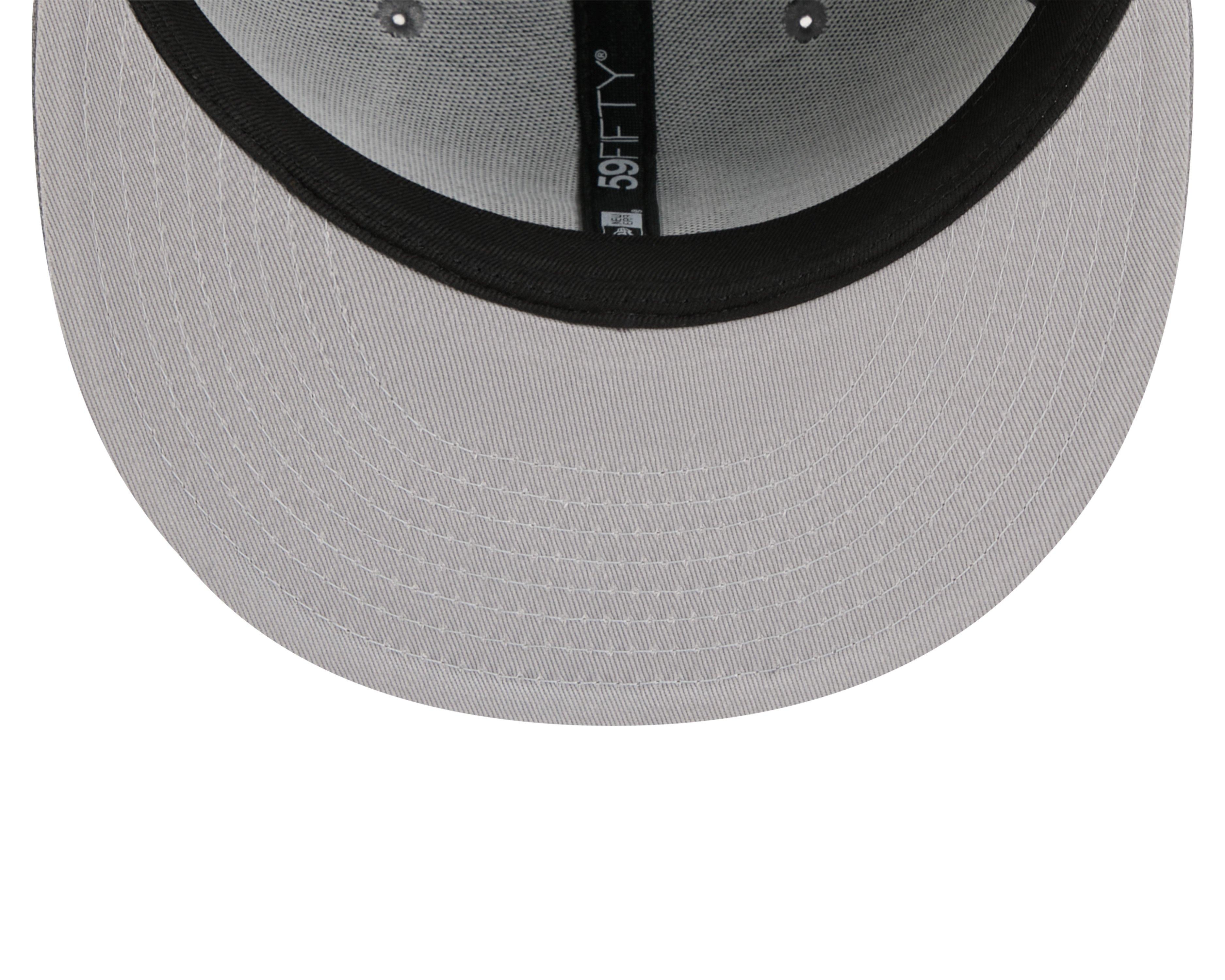 New Era New York Yankees 59FIFTY Fresh Pack Fitted Hat-Grey - GREY Thumbnail View 7