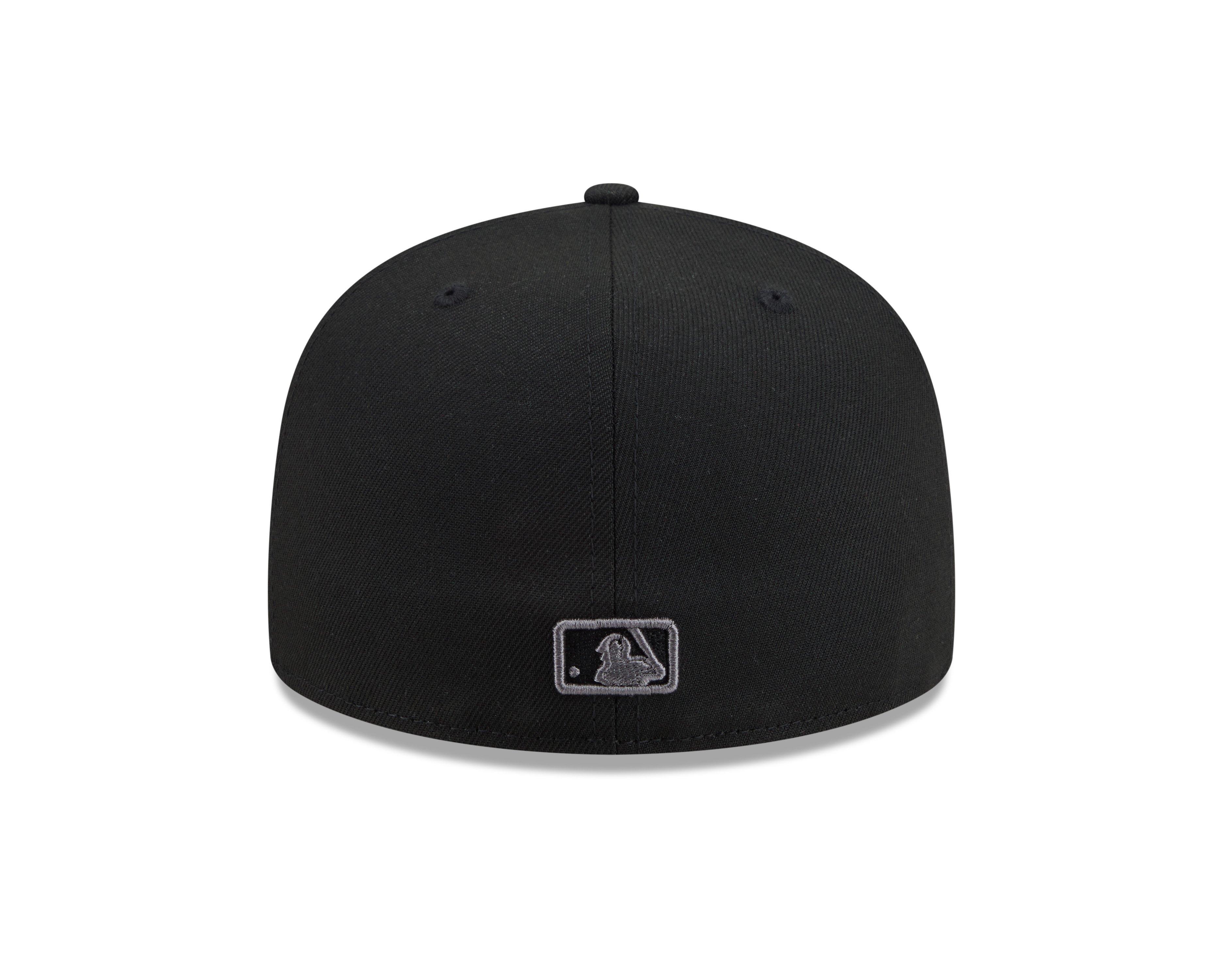 New Era New York Yankees 59FIFTY Fresh Pack Fitted Hat-Black/Grey - BLACK/GREY Thumbnail View 4
