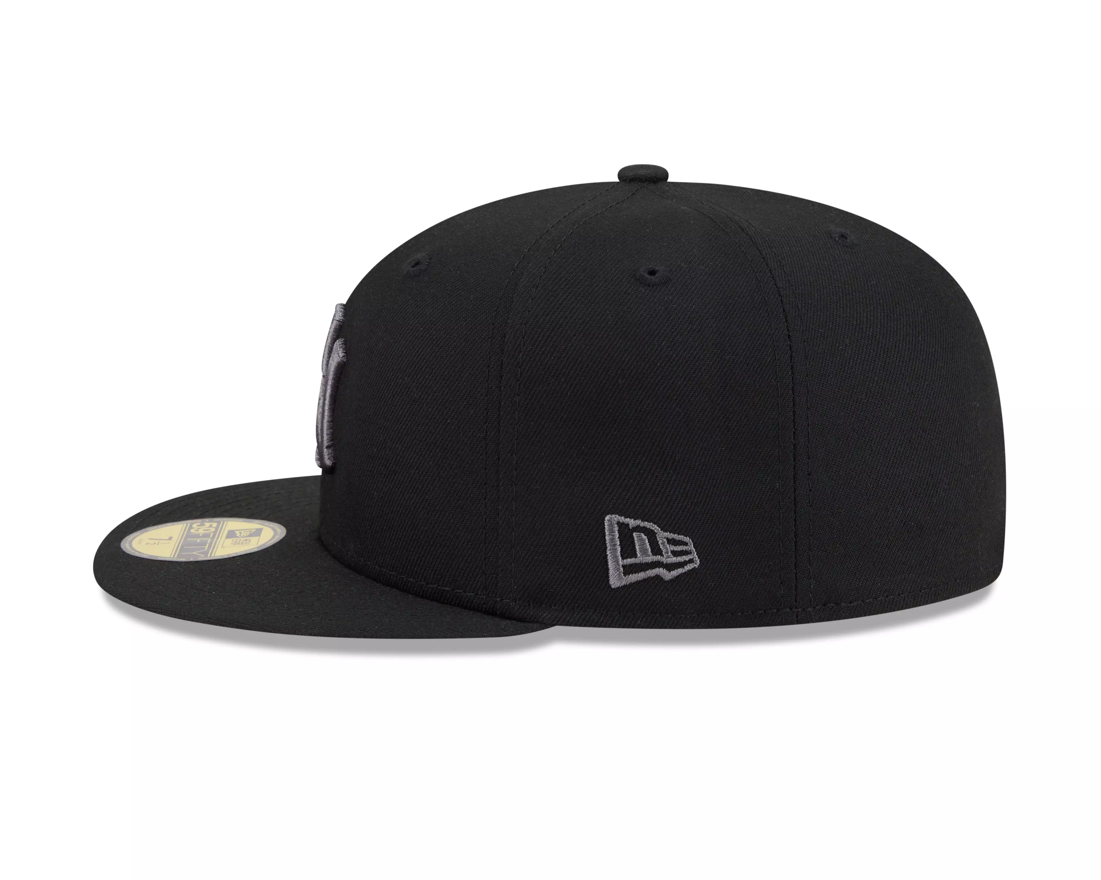 New Era New York Yankees 59FIFTY Fresh Pack Fitted Hat-Black/Grey - BLACK/GREY