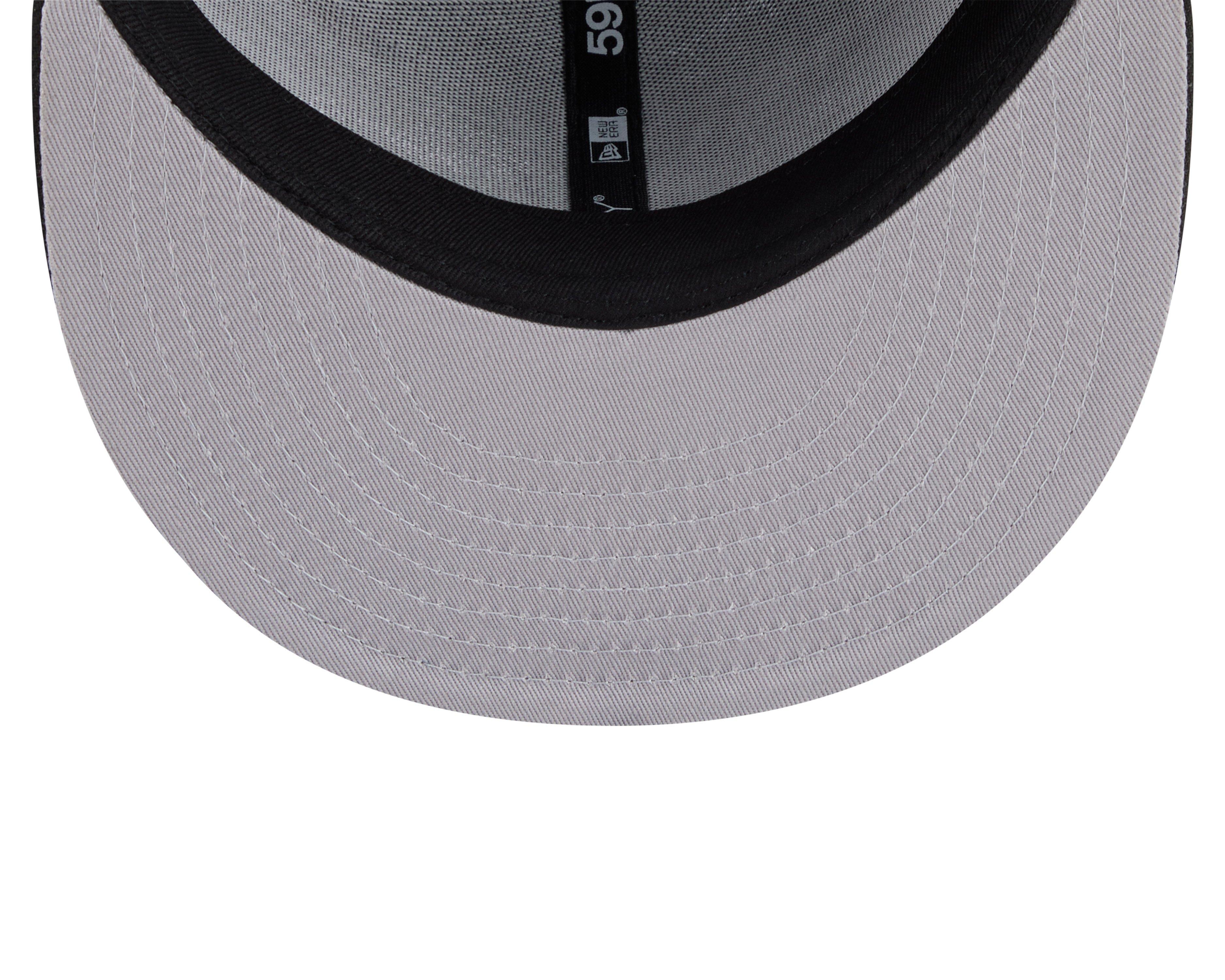 New Era New York Yankees 59FIFTY Fresh Pack Fitted Hat-Black/Grey - BLACK/GREY Thumbnail View 7