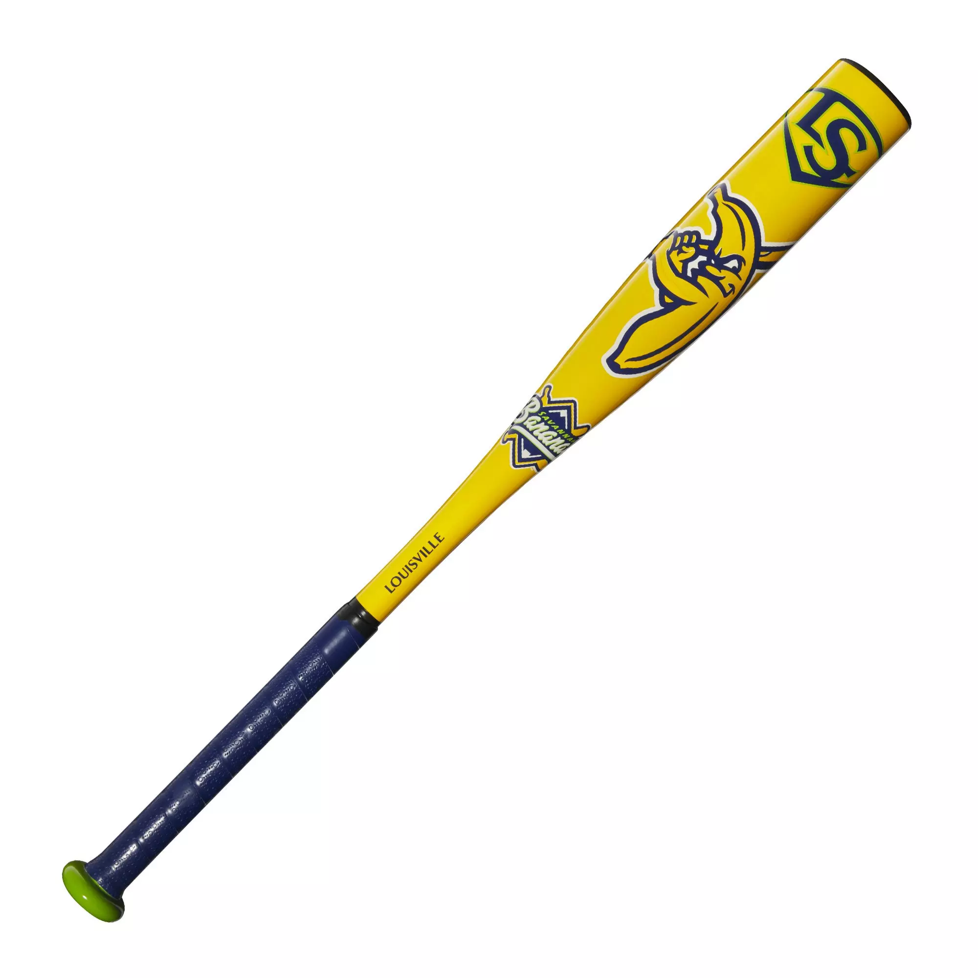 Louisville Slugger Savannah Bananas Tee Ball Bat (-12.5) 2025 - YELLOW/BLUE