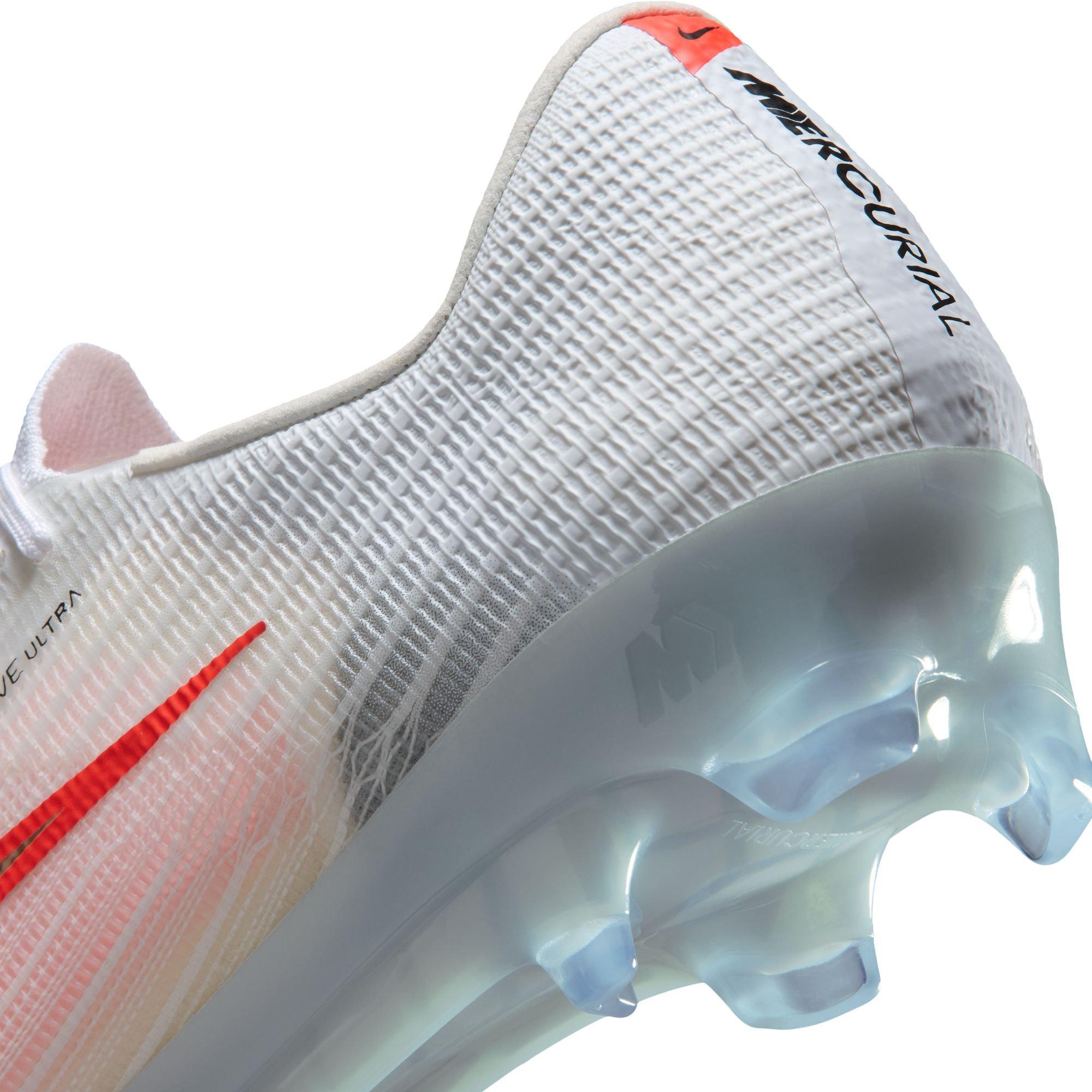 Nike Mercurial Superfly 11 Elite FG "Bright Crimson" Men's Soccer Cleat - WHITE/RED Thumbnail View 12