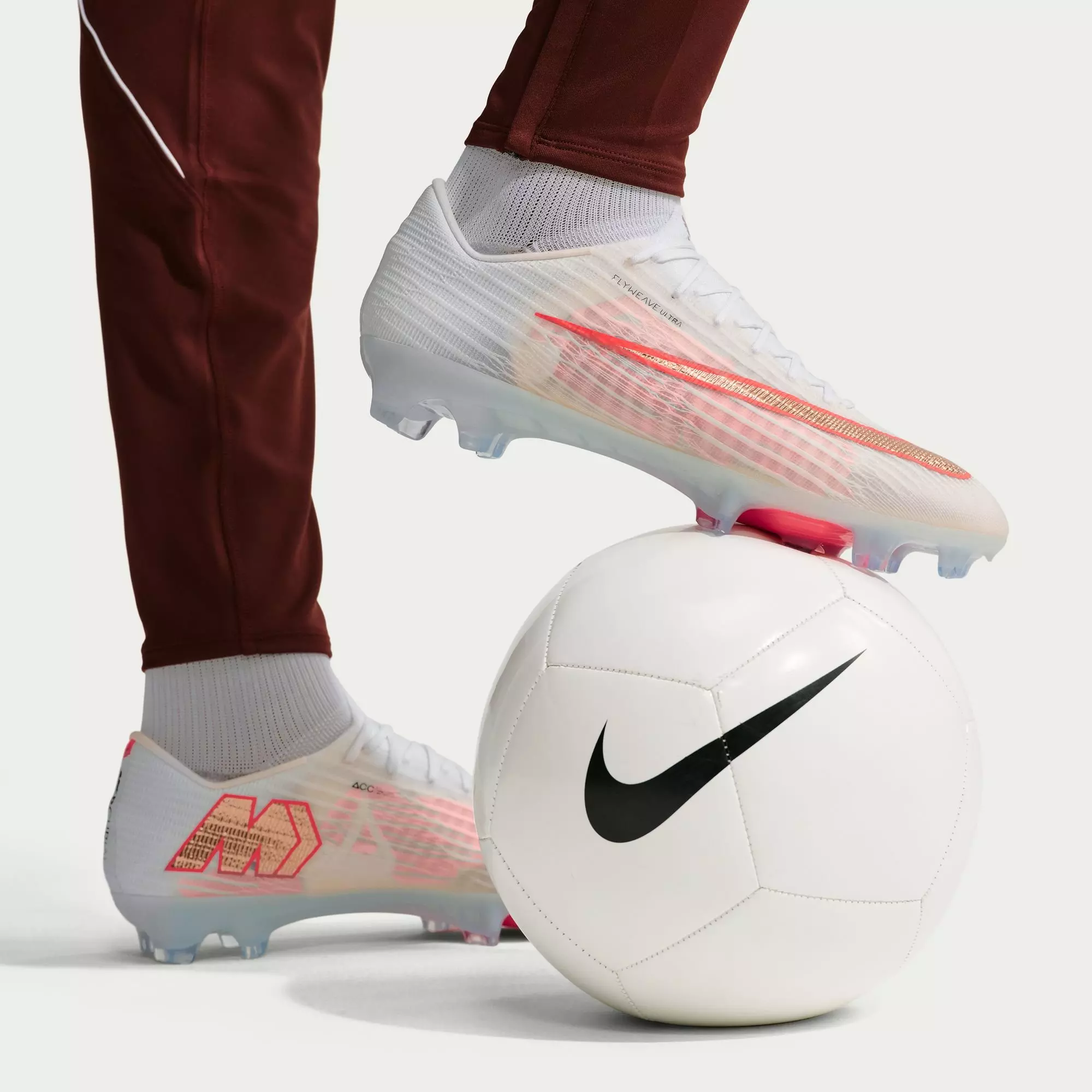 Nike Mercurial Superfly 11 Elite FG "Bright Crimson" Men's Soccer Cleat - WHITE/RED
