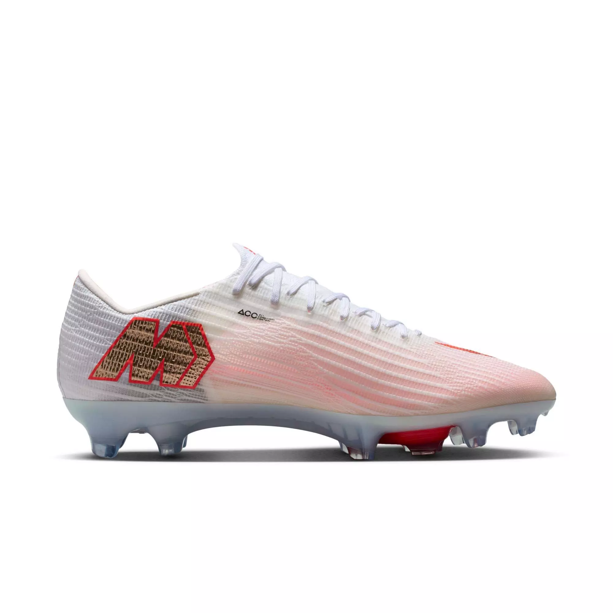Nike Mercurial Superfly 11 Elite FG "Bright Crimson" Men's Soccer Cleat - WHITE/RED
