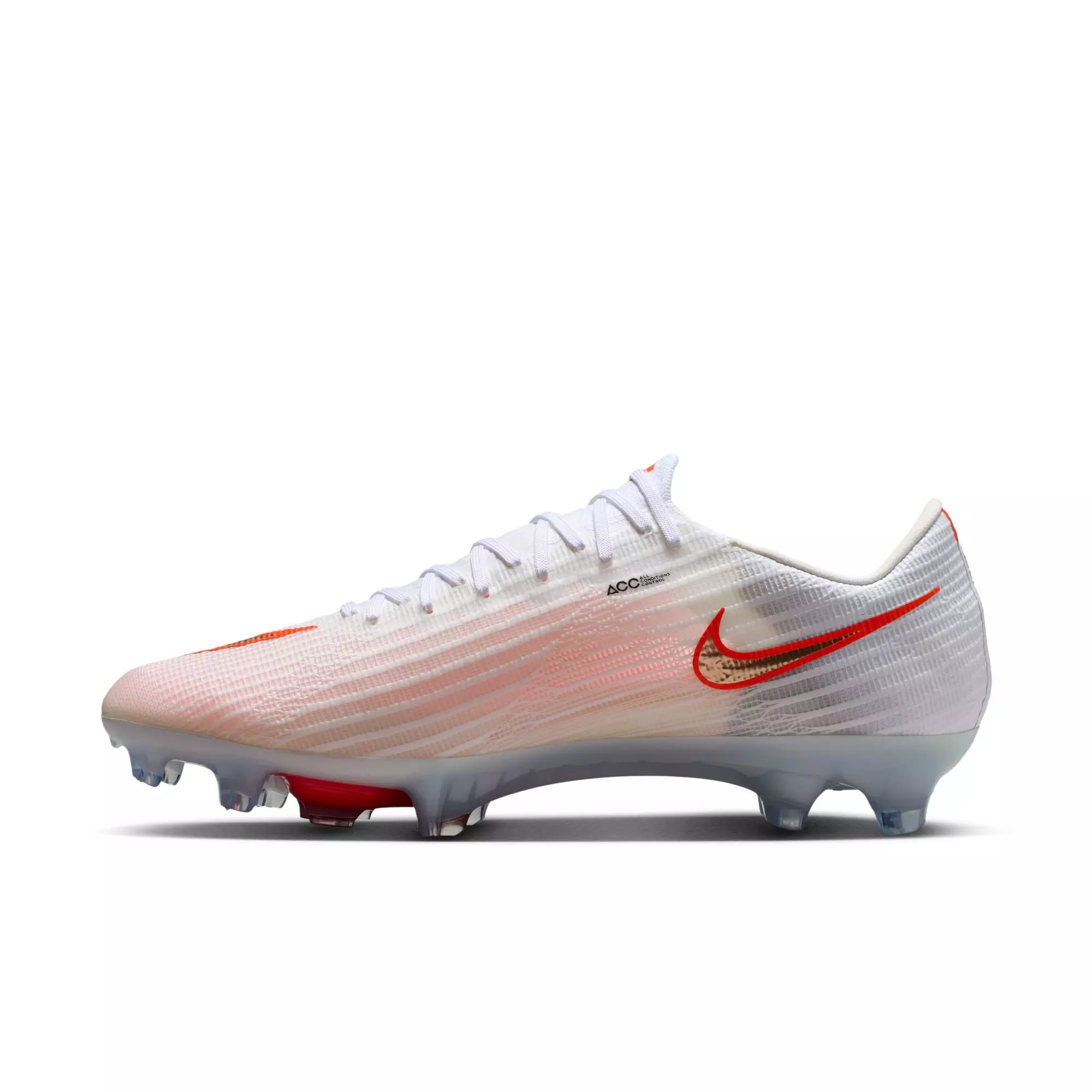 Nike Mercurial Superfly 11 Elite FG "Bright Crimson" Men's Soccer Cleat - WHITE/RED