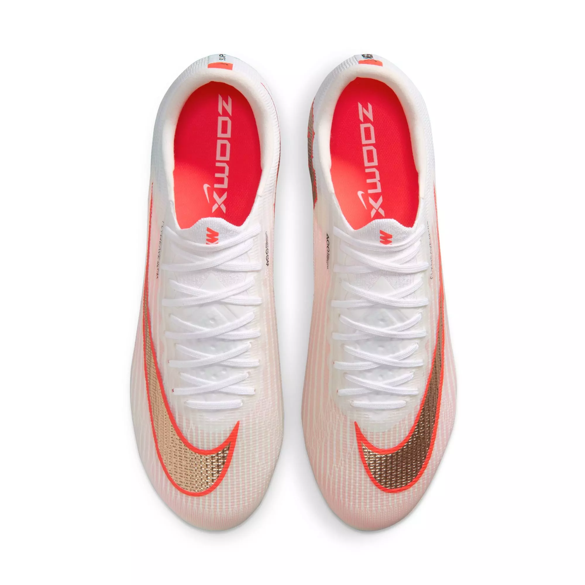 Nike Mercurial Superfly 11 Elite FG "Bright Crimson" Men's Soccer Cleat - WHITE/RED