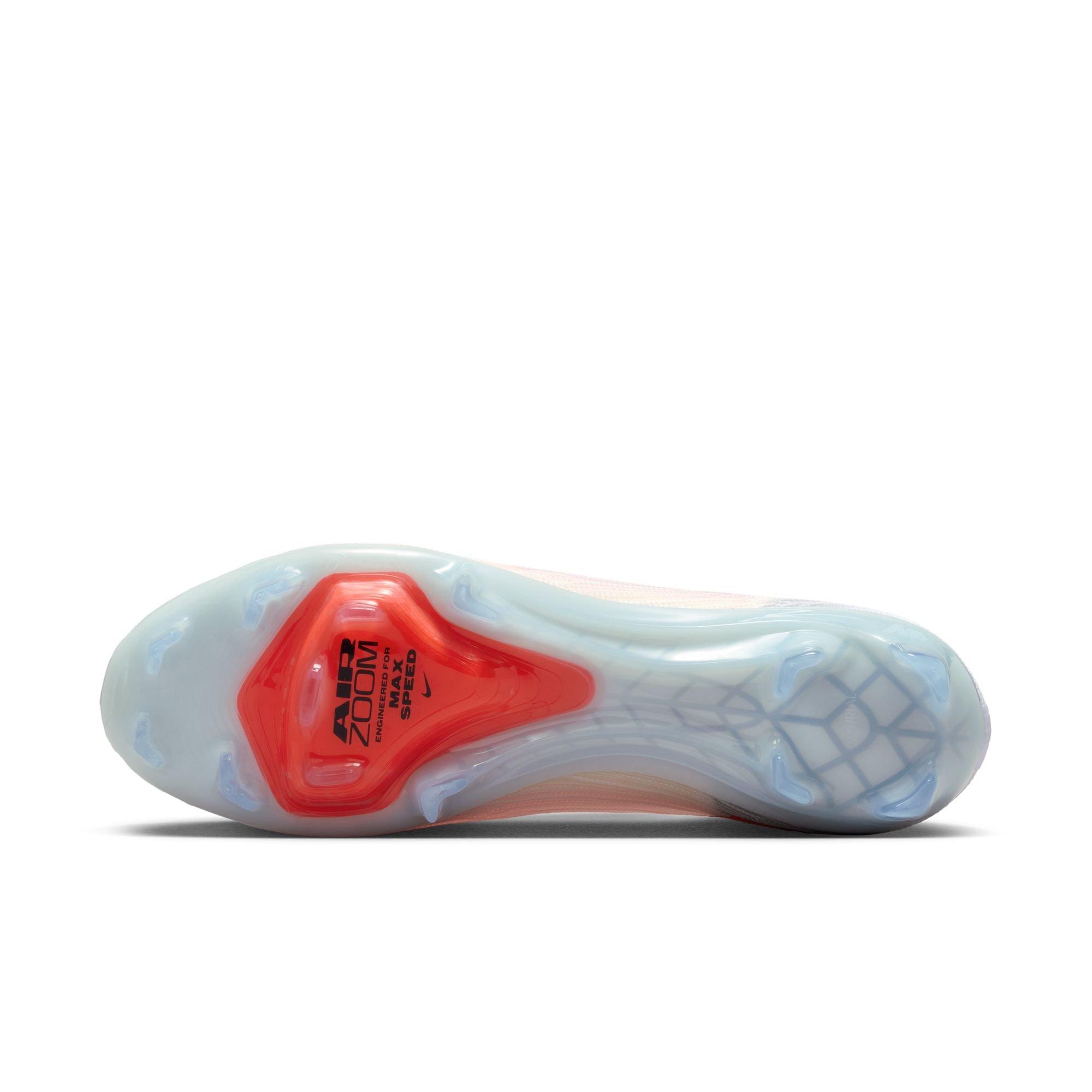 Nike Mercurial Superfly 11 Elite FG "Bright Crimson" Men's Soccer Cleat - WHITE/RED Thumbnail View 9