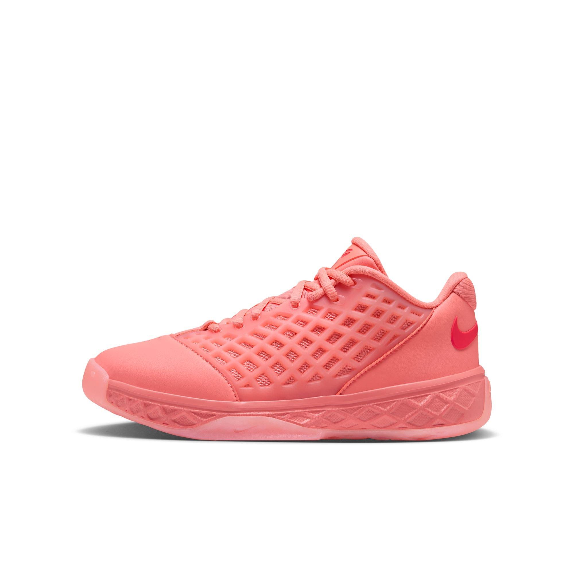 Nike Kobe III Low Protro "Atomic Pink" Grade School Kids' Basketball Shoe - ATOMIC PINK/BRIGHT CRIMSON