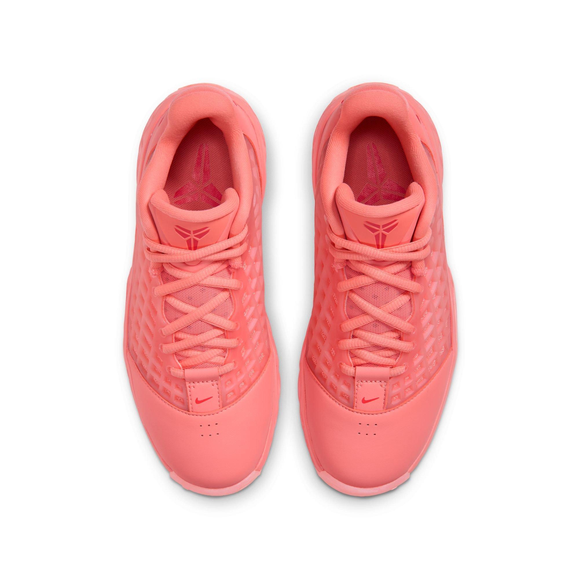 Nike Kobe III Low Protro "Atomic Pink" Grade School Kids' Basketball Shoe - ATOMIC PINK/BRIGHT CRIMSON