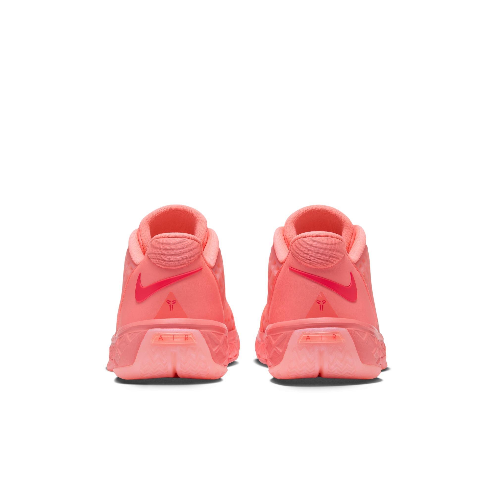 Nike Kobe III Low Protro "Atomic Pink" Grade School Kids' Basketball Shoe - ATOMIC PINK/BRIGHT CRIMSON