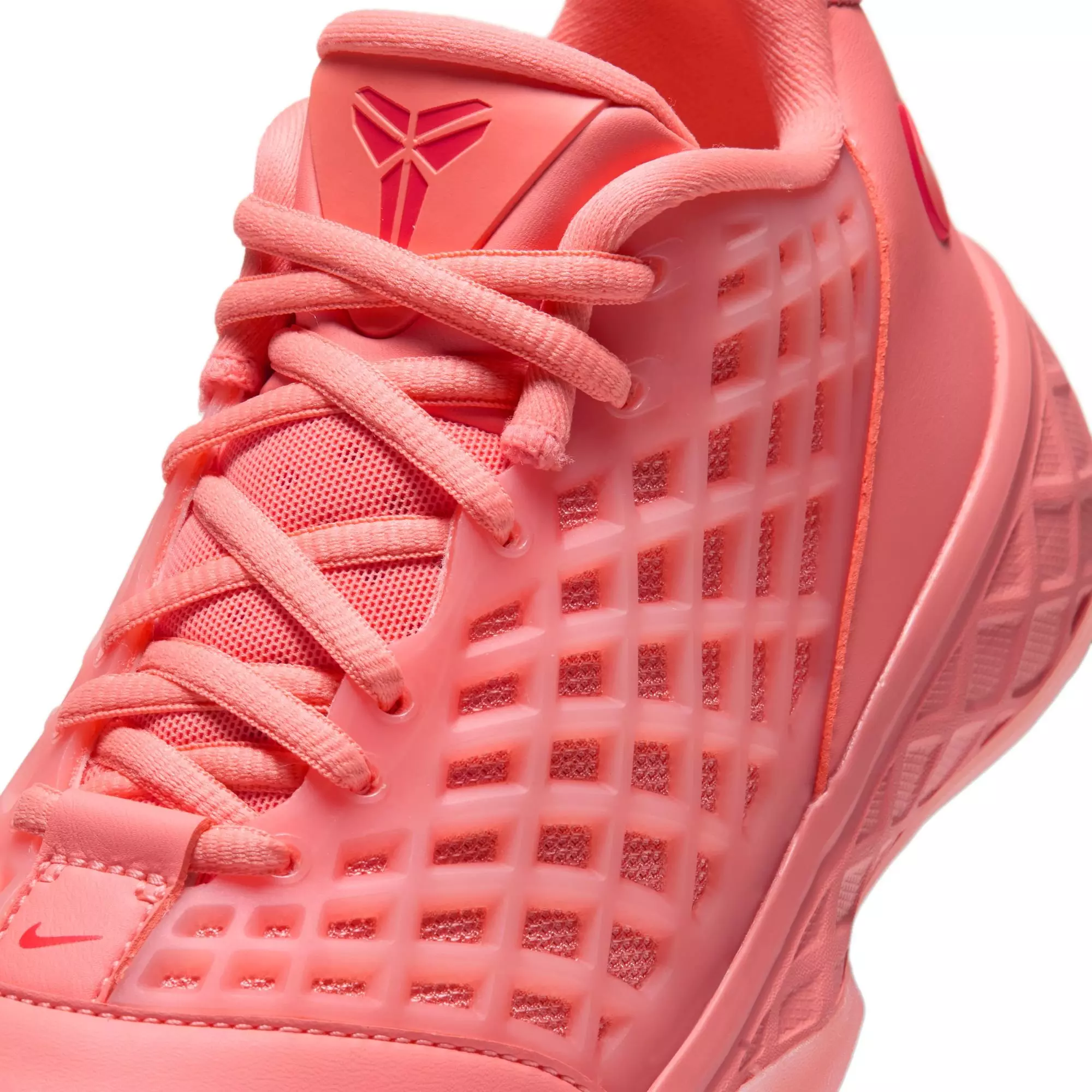Nike Kobe III Low Protro "Atomic Pink" Grade School Kids' Basketball Shoe - ATOMIC PINK/BRIGHT CRIMSON