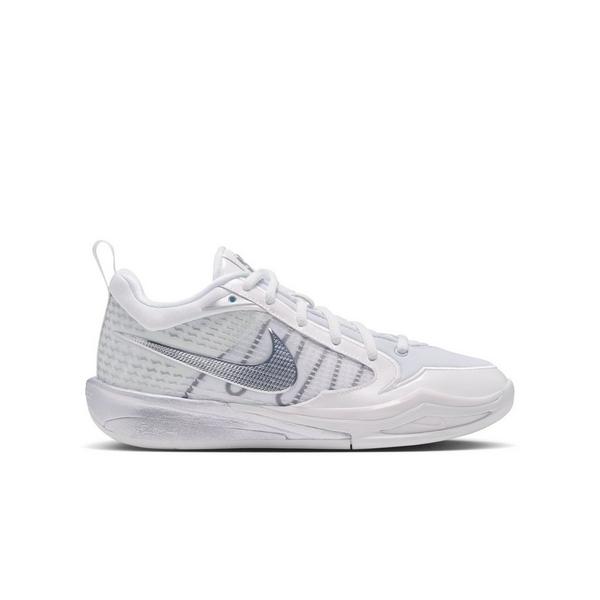 Nike Sabrina 4 ASW "Light Work" Grade School Kids' Basketball Shoe - SUMMIT WHITE/METALLIC SILVER/BLACK