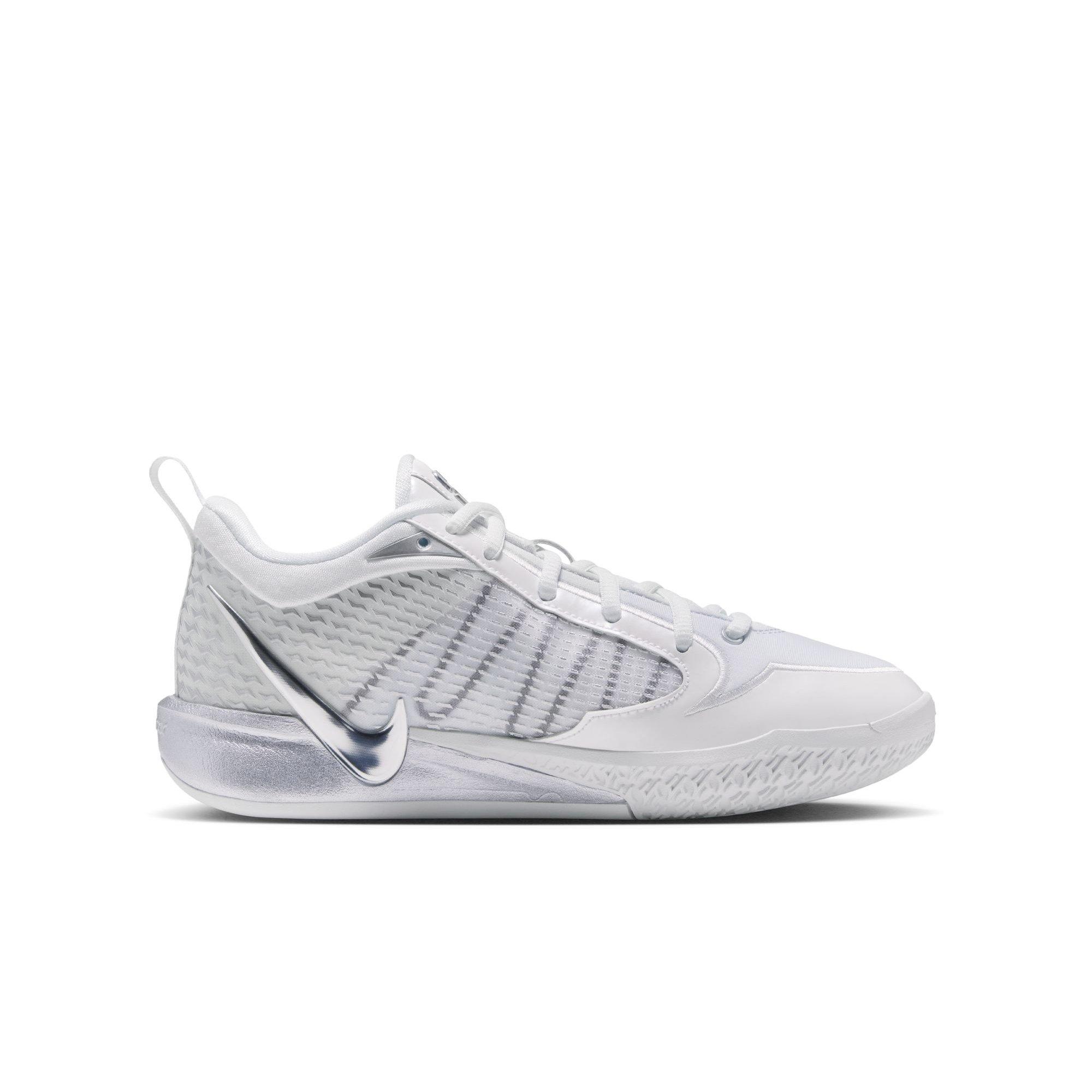 Nike Sabrina 4 ASW "Light Work" Grade School Kids' Basketball Shoe - SUMMIT WHITE/METALLIC SILVER/BLACK