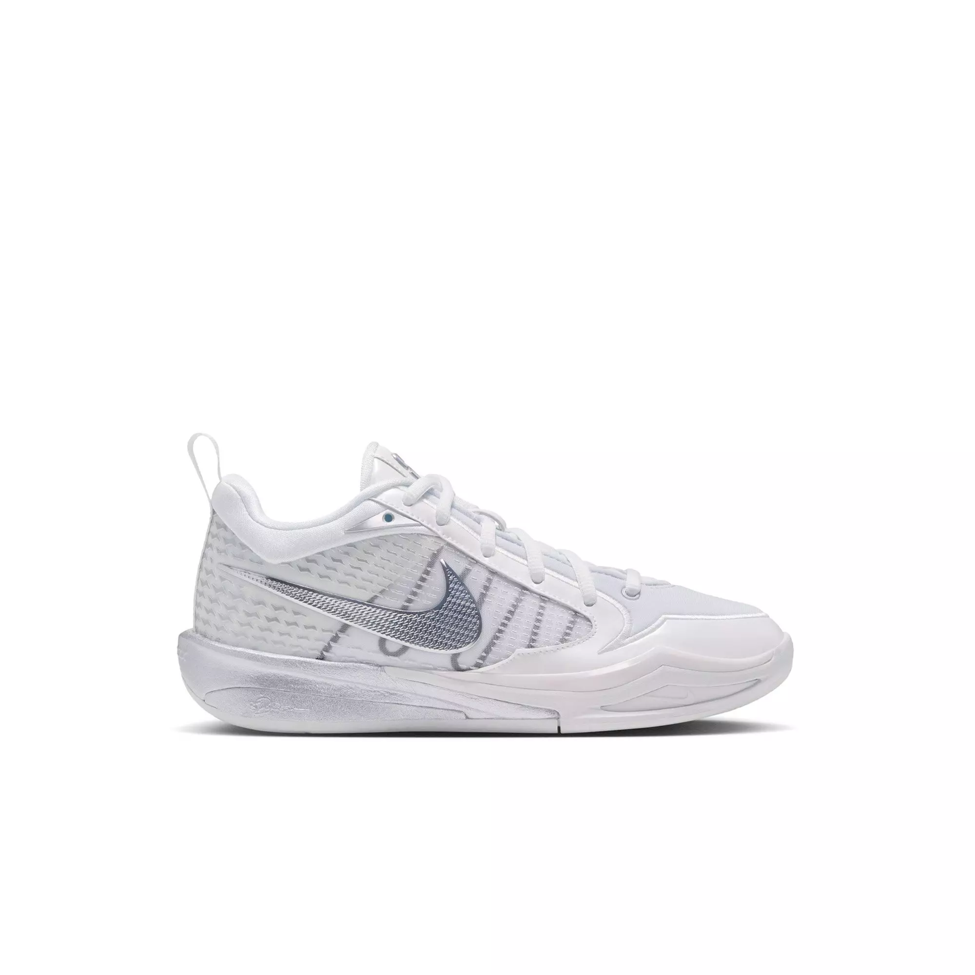 Nike Sabrina 4 ASW "Light Work" Preschool Kids' Basketball Shoe - SUMMIT WHITE/METALLIC SILVER/BLACK