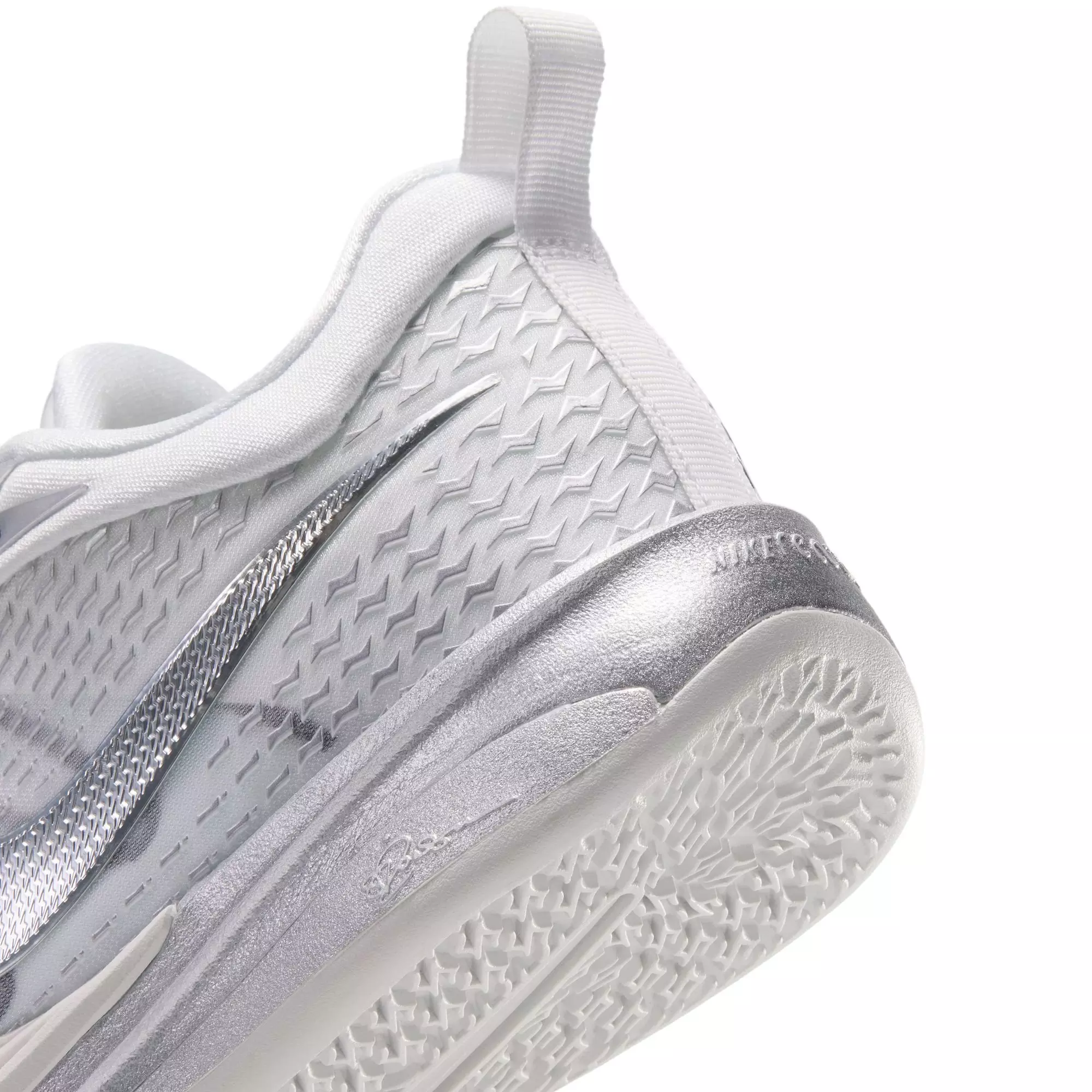 Nike Sabrina 4 ASW "Light Work" Preschool Kids' Basketball Shoe - SUMMIT WHITE/METALLIC SILVER/BLACK