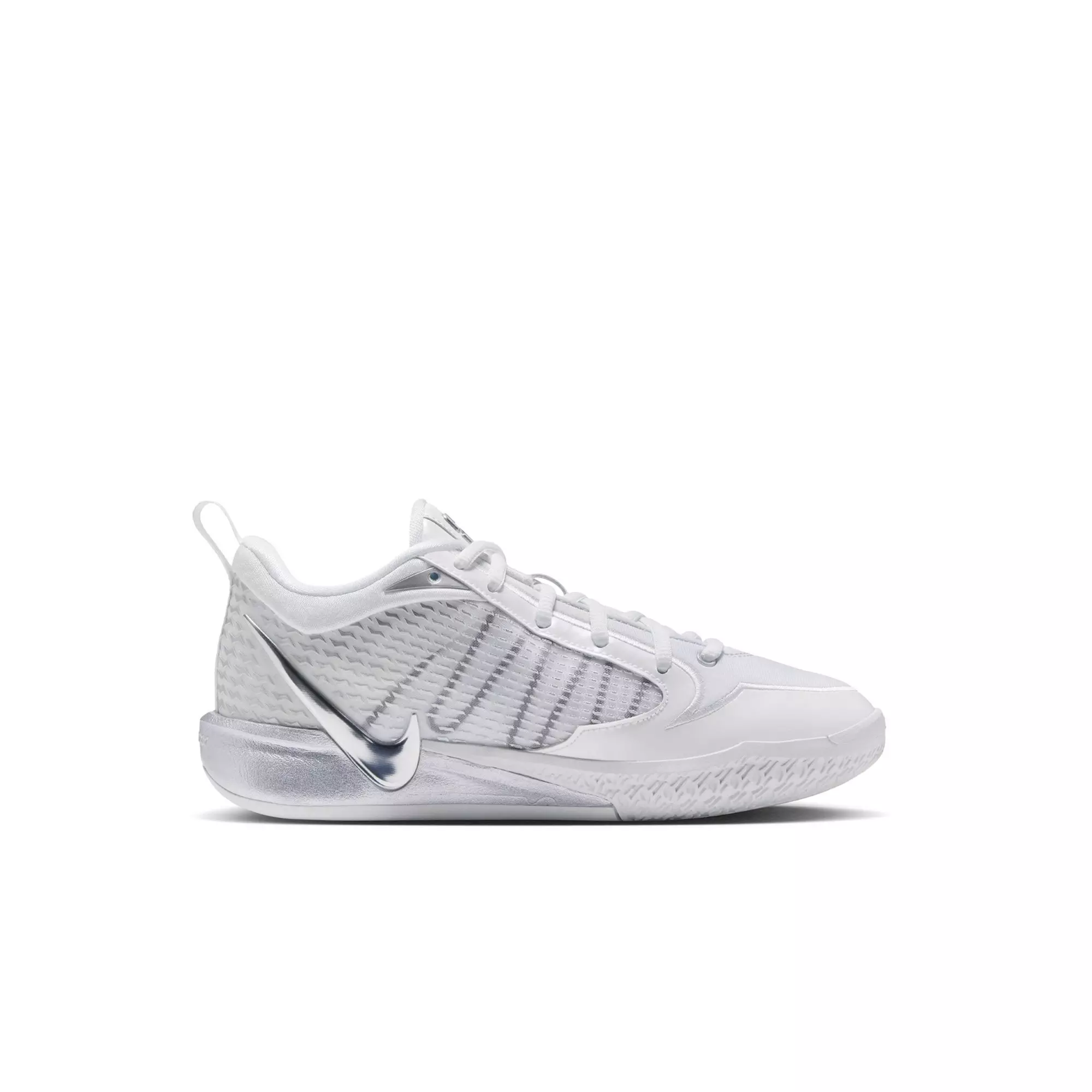 Nike Sabrina 4 ASW "Light Work" Preschool Kids' Basketball Shoe - SUMMIT WHITE/METALLIC SILVER/BLACK