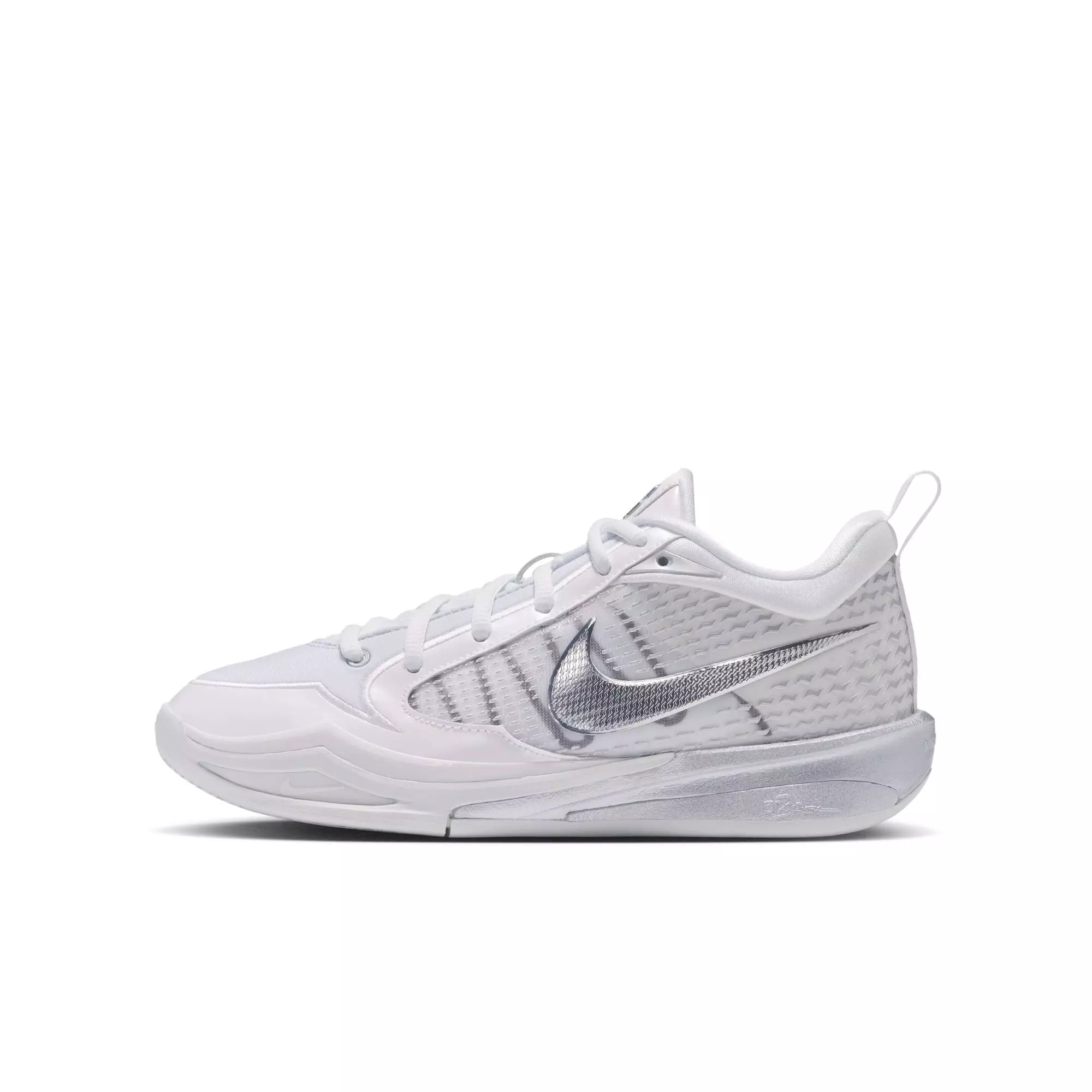 Nike Sabrina 4 ASW "Light Work" Preschool Kids' Basketball Shoe - SUMMIT WHITE/METALLIC SILVER/BLACK