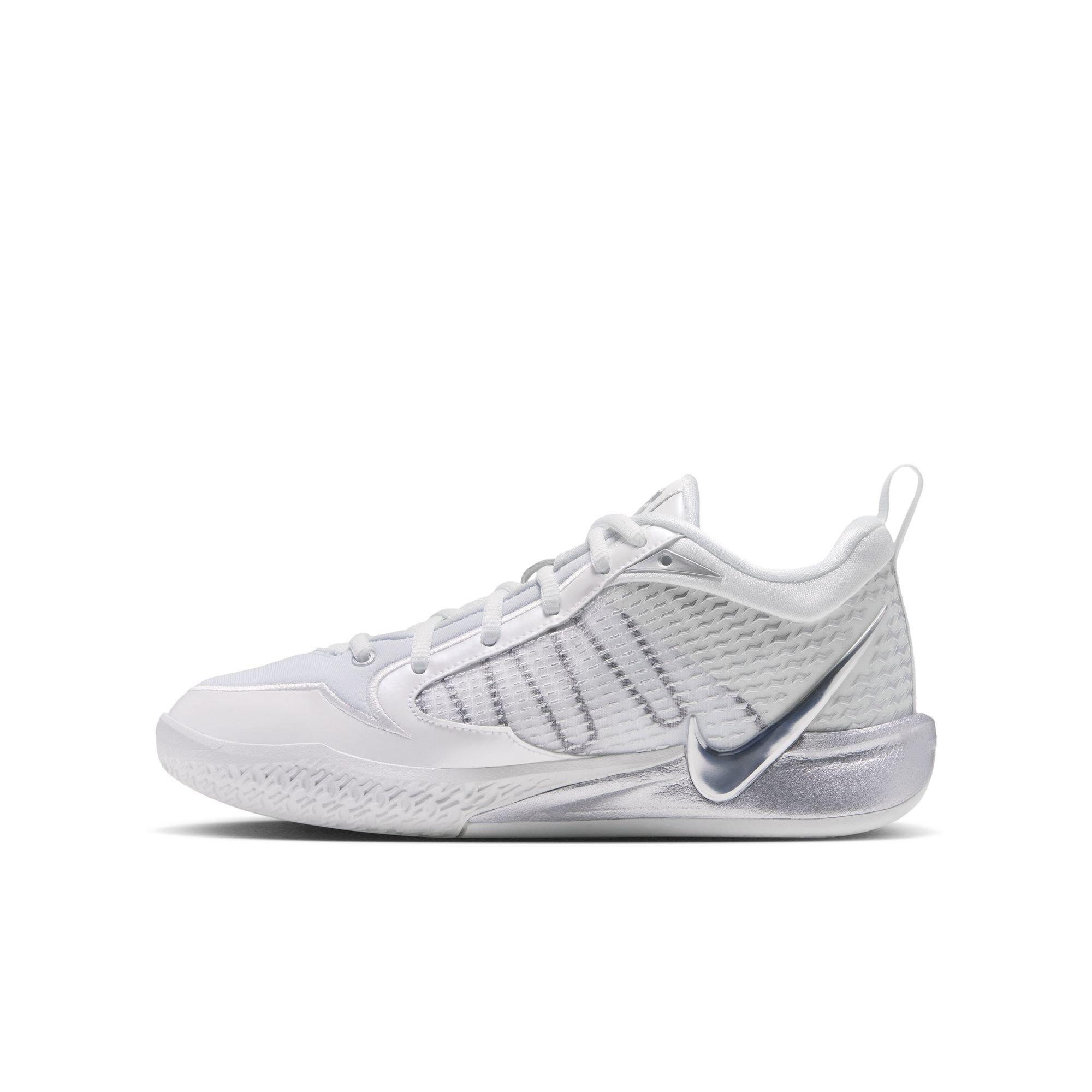 Nike Sabrina 4 ASW "Light Work" Preschool Kids' Basketball Shoe - SUMMIT WHITE/METALLIC SILVER/BLACK