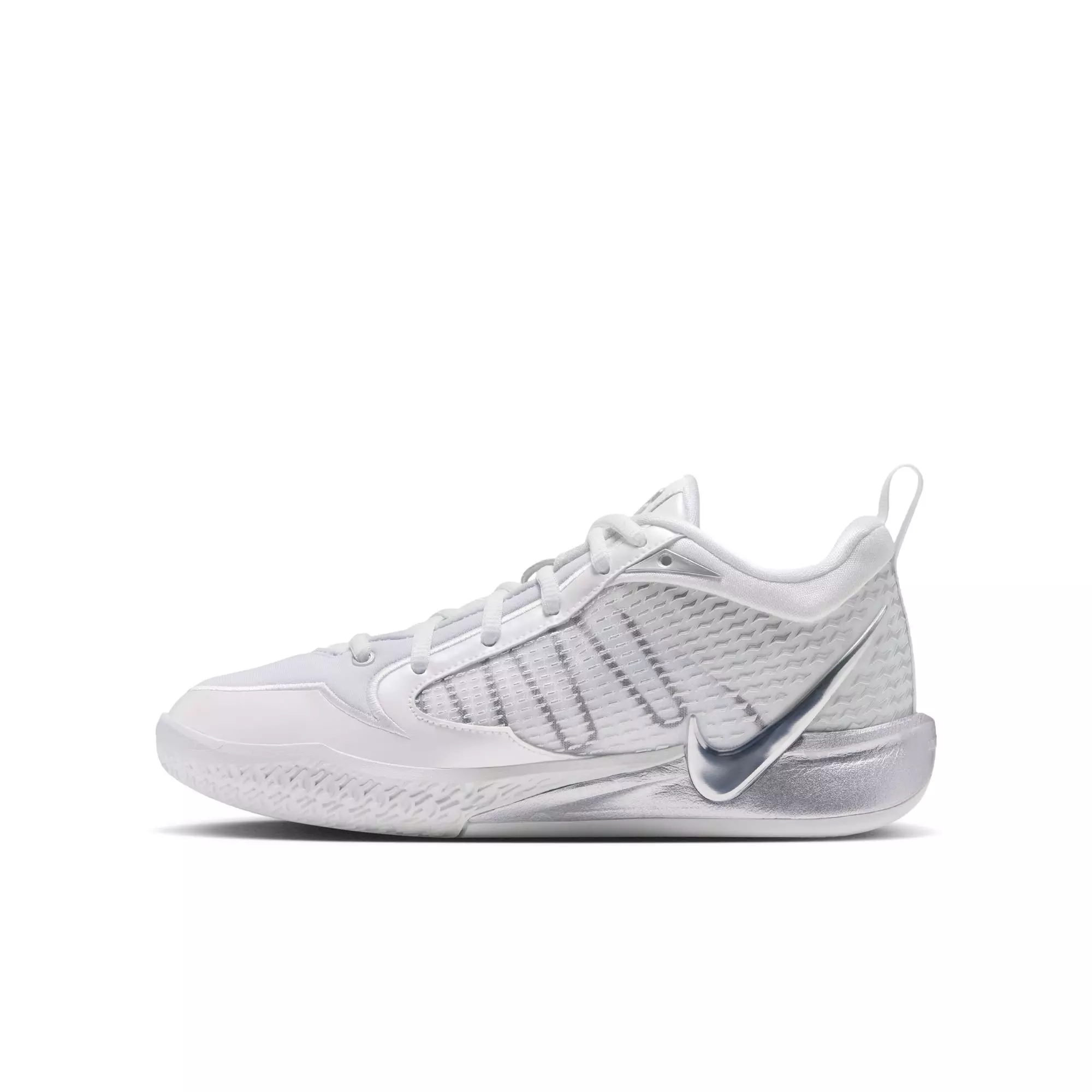 Nike Sabrina 4 ASW "Light Work" Preschool Kids' Basketball Shoe - SUMMIT WHITE/METALLIC SILVER/BLACK