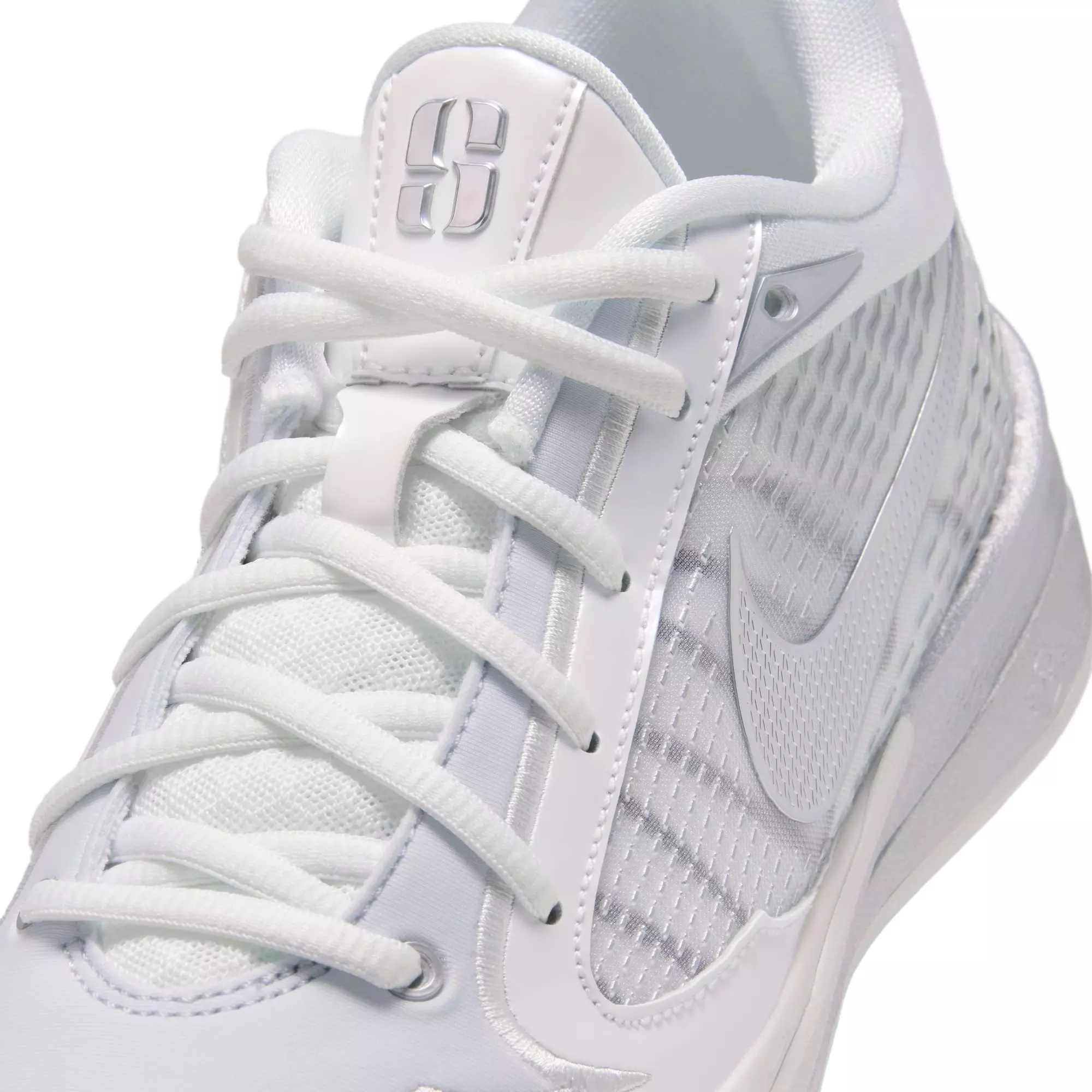 Nike Sabrina 4 ASW "Light Work" Preschool Kids' Basketball Shoe - SUMMIT WHITE/METALLIC SILVER/BLACK