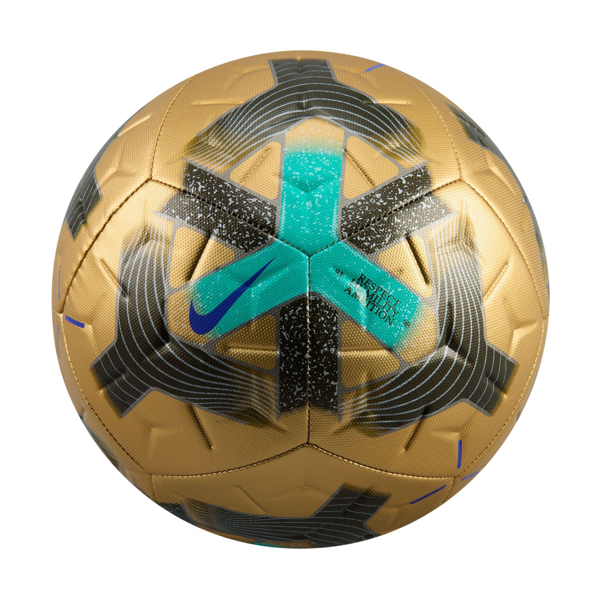 Nike Kylian Mbapp&eacute; Academy Size 5 Soccer Ball - White/Gold - WHITE/GOLD