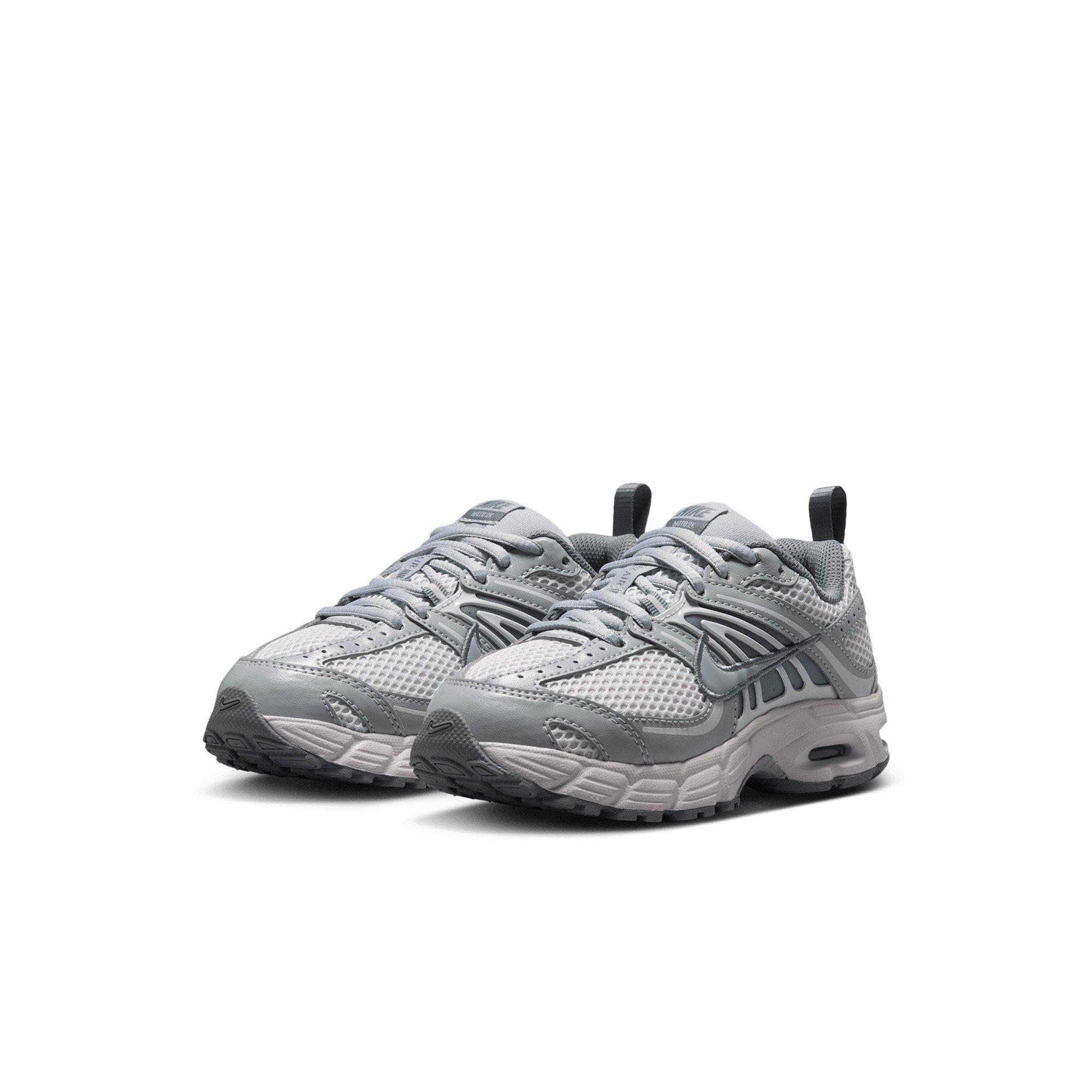 Nike Air Max Moto 2K "Black/Dk Smoke Grey/Mtlc Dark Grey" Preschool Boys' Shoe - BLACK/GREY Thumbnail View 4