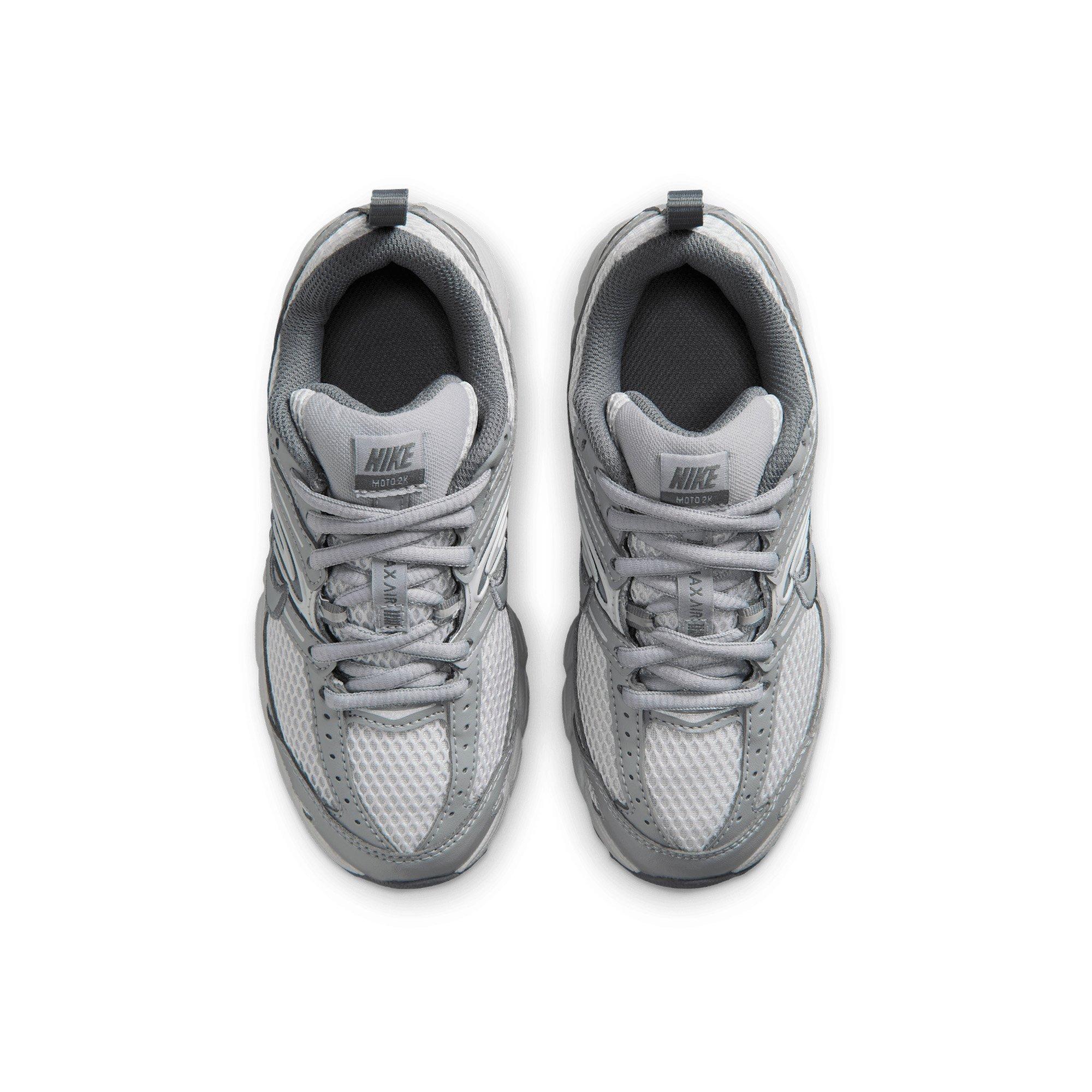 Nike Air Max Moto 2K "Black/Dk Smoke Grey/Mtlc Dark Grey" Preschool Boys' Shoe - BLACK/GREY Thumbnail View 6