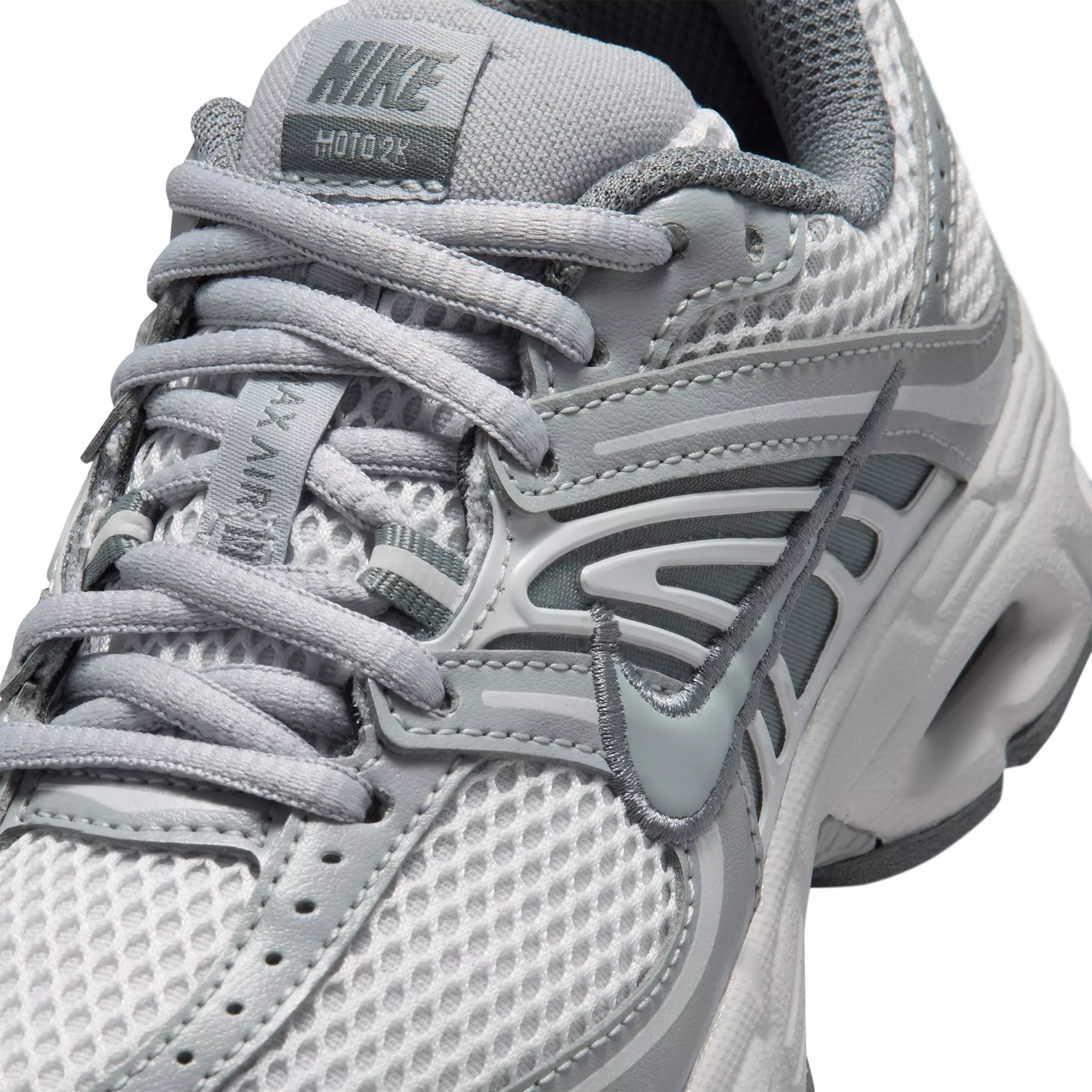 Nike Air Max Moto 2K "Black/Dk Smoke Grey/Mtlc Dark Grey" Preschool Boys' Shoe - BLACK/GREY