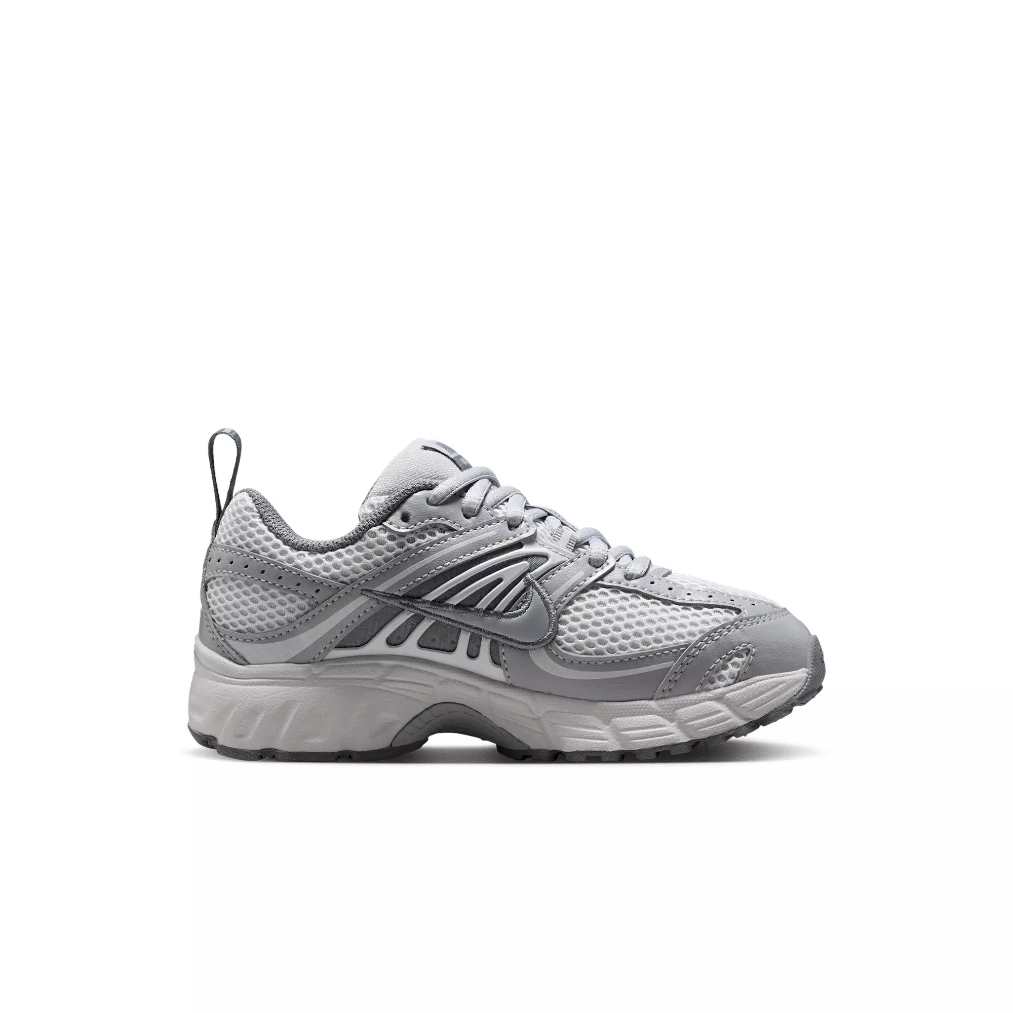 Nike Air Max Moto 2K "Black/Dk Smoke Grey/Mtlc Dark Grey" Preschool Boys' Shoe - BLACK/GREY
