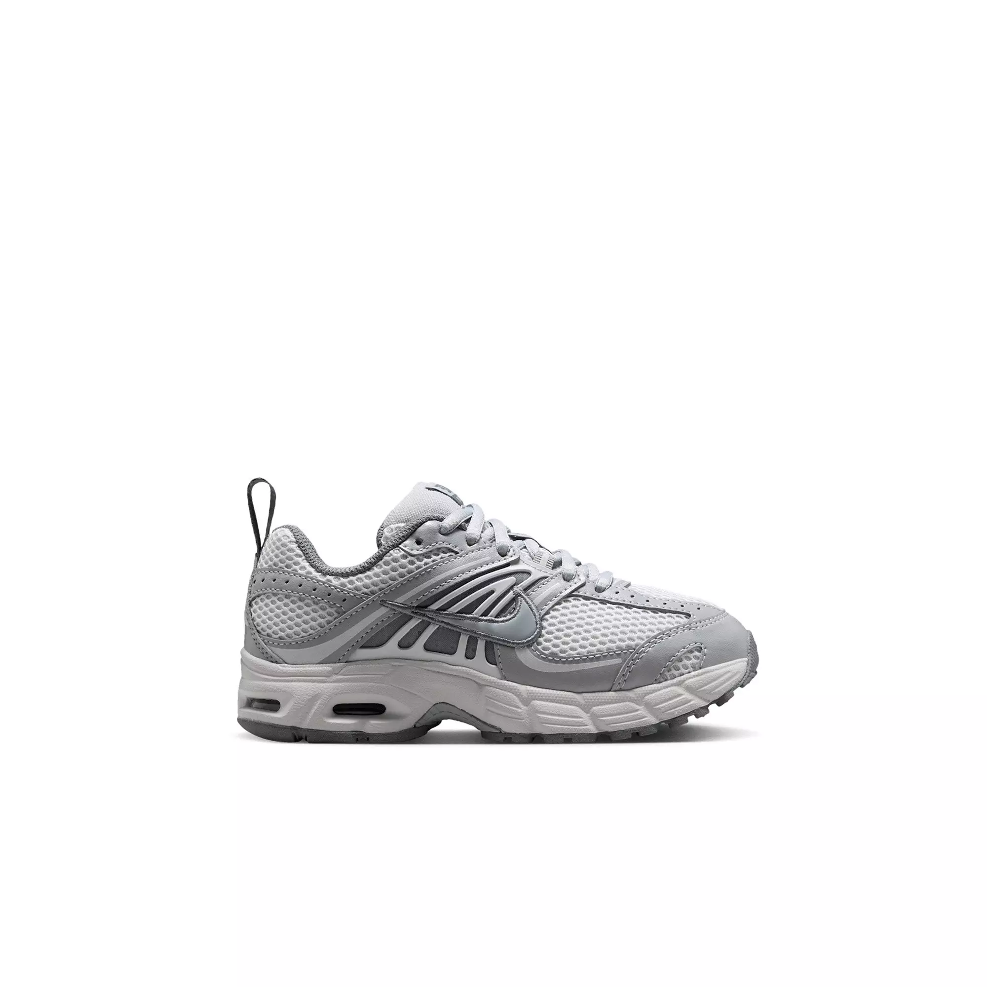 Nike Air Max Moto 2K "Black/Dk Smoke Grey/Mtlc Dark Grey" Toddler Girls' Shoe - BLACK/GREY