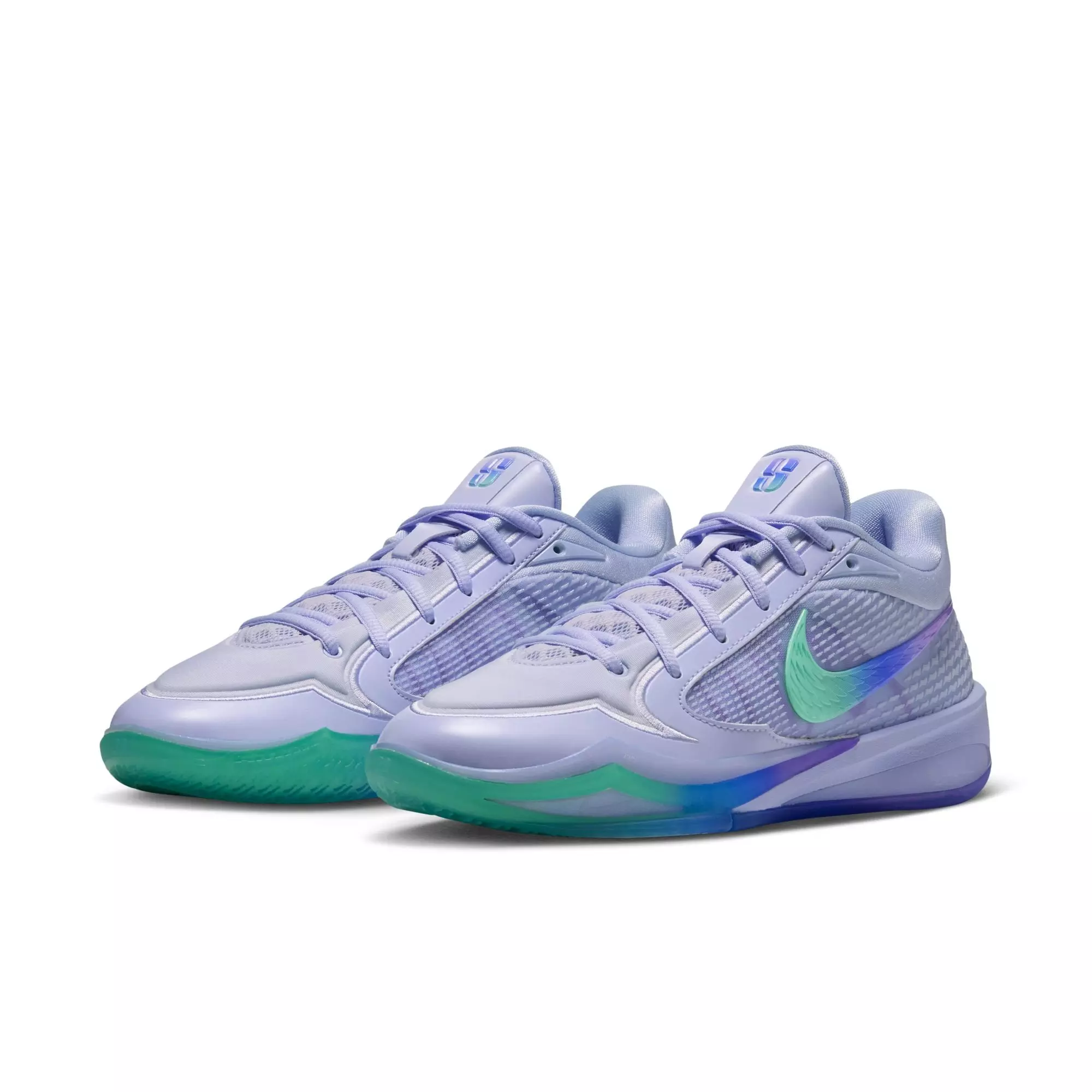 Nike Sabrina 4 "Superstition" Basketball Shoe - PALEST PURPLE/VICTORY LAPIS/GREEN GLOW