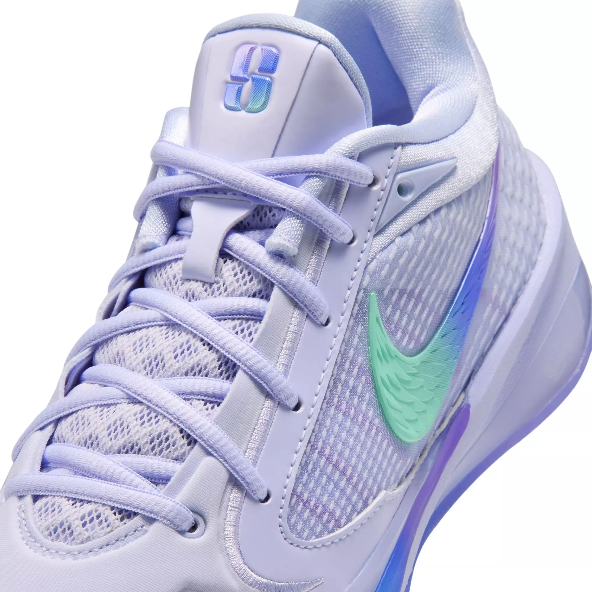 Nike Sabrina 4 "Superstition" Basketball Shoe - PALEST PURPLE/VICTORY LAPIS/GREEN GLOW