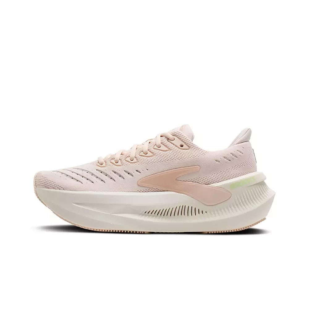 Brooks Glycerin Max 2 "Pink/White" Women's Running Shoe - BEIGE