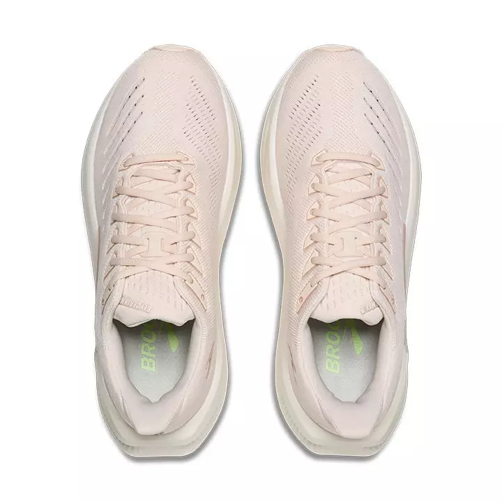 Brooks Glycerin Max 2 "Pink/White" Women's Running Shoe - BEIGE