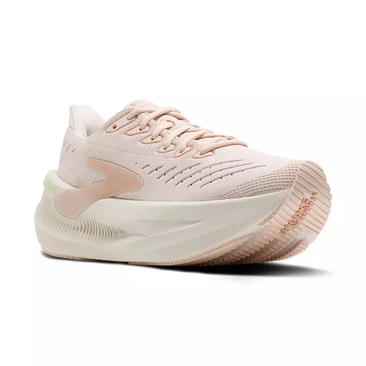 Brooks Glycerin Max 2 "Pink/White" Women's Running Shoe - BEIGE