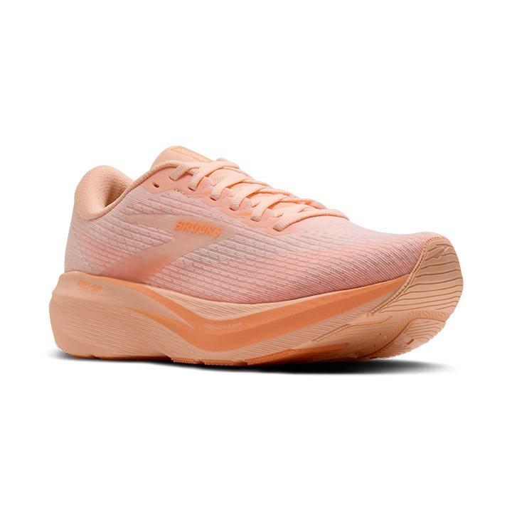 Brooks Ghost Amp "Peach" Women's Running Shoe - PEACH