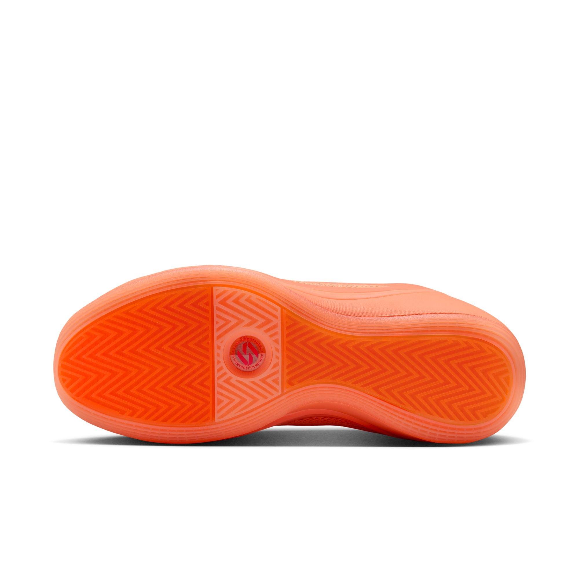 Jordan Luka 5 "Mango" Men's Basketball Shoe - ORANGE PULSE/HYPER CRIMSON Thumbnail View 9